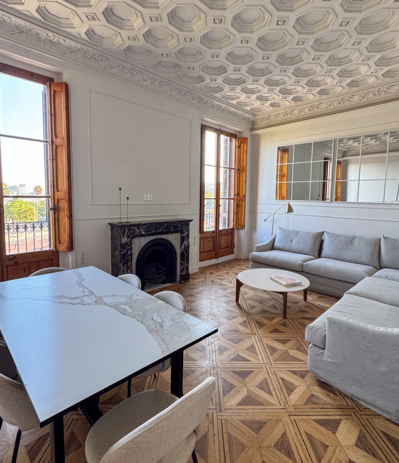 Einige Apartments könnten überall sein. BCN 1840 könnte nur in Barcelona sein. In einer außergewöhnlichen Lage im Herzen der Stadt, nur wenige Sch