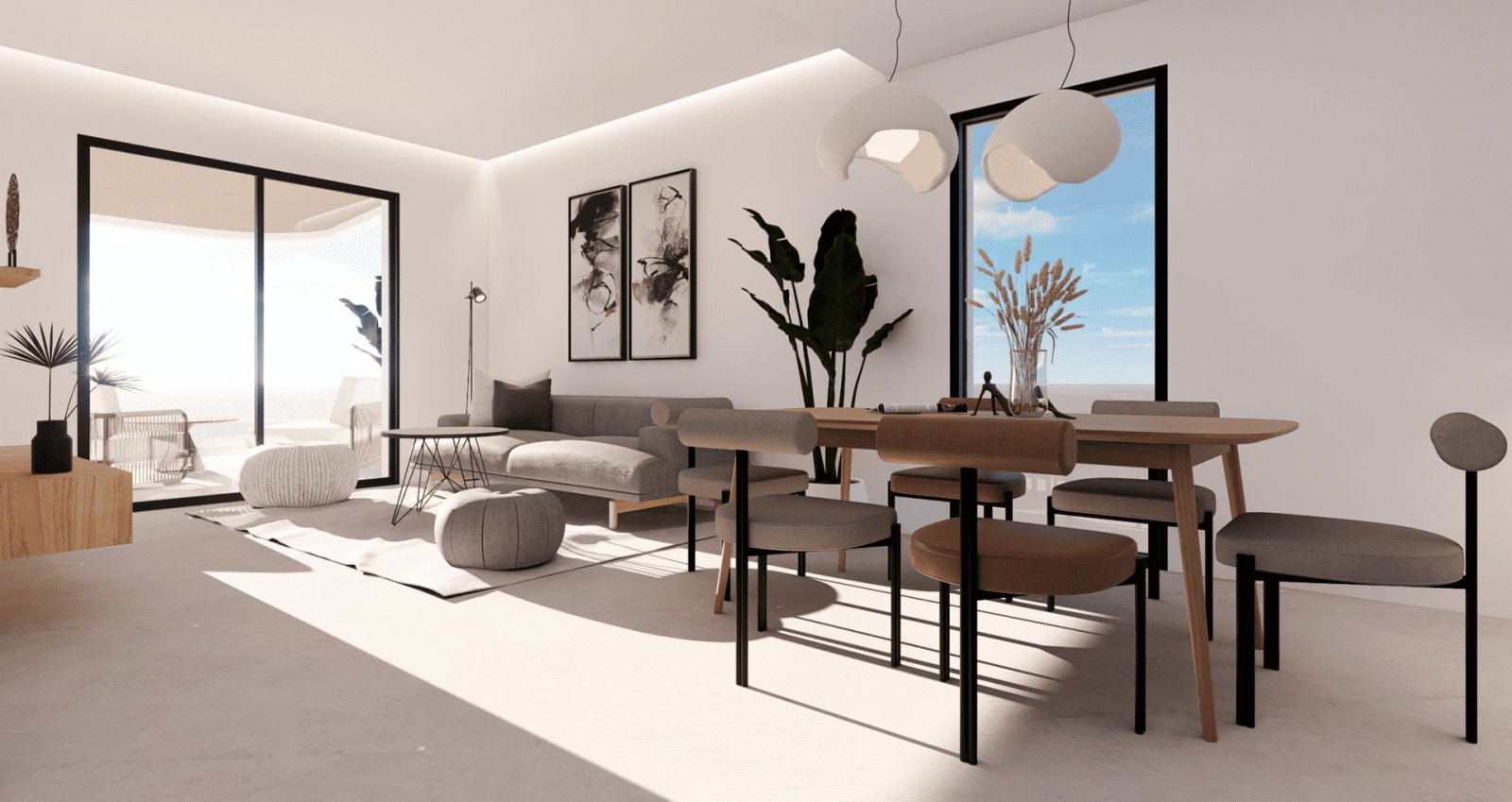 In der charmanten Stadt Finestrat gelegen, bietet diese Wohnanlage eine Vielzahl von Wohnmöglichkeiten, darunter Apartments, Erdgeschosswohnungen und