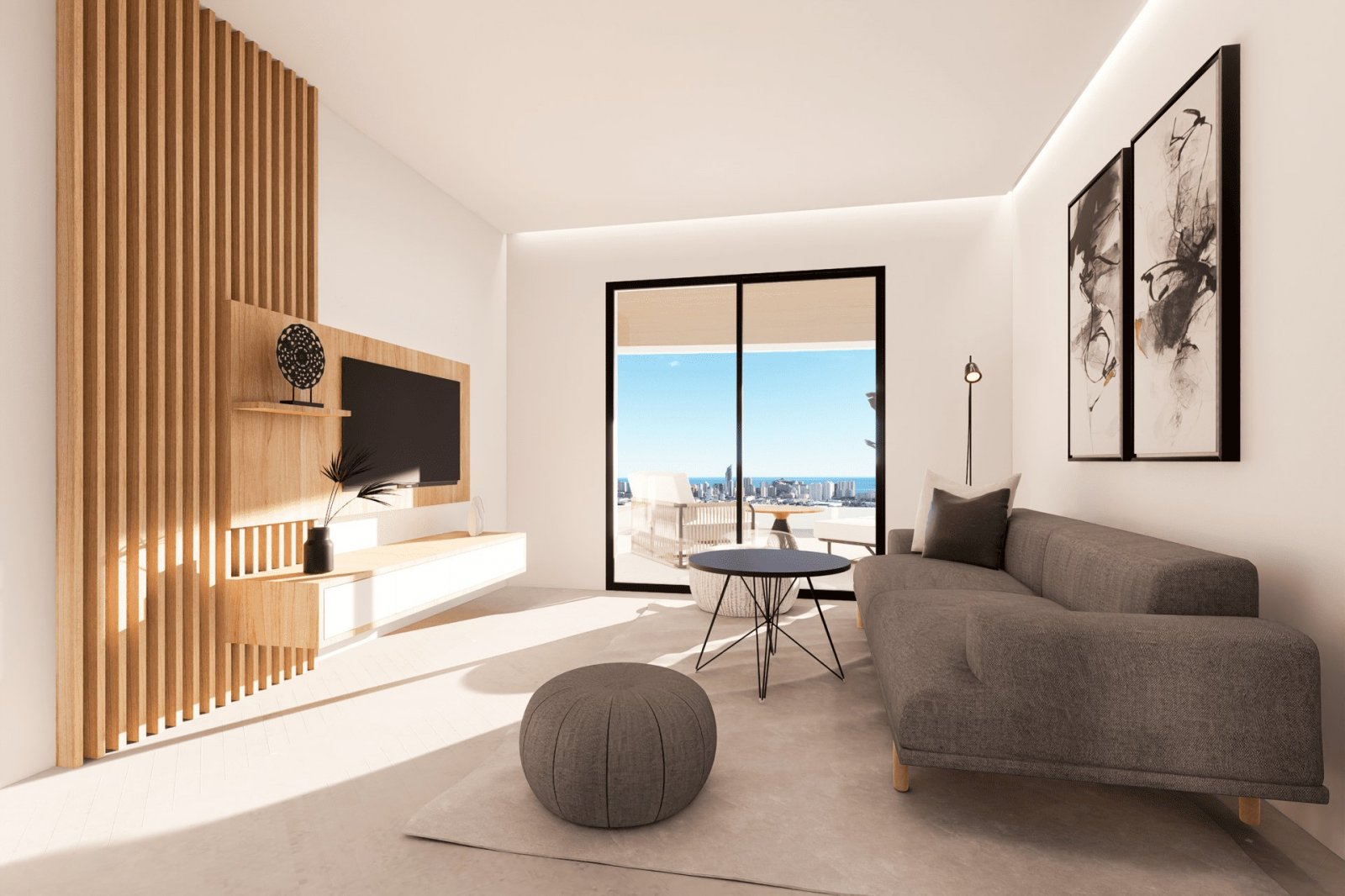 In der charmanten Stadt Finestrat gelegen, bietet diese Wohnanlage eine Vielzahl von Wohnmöglichkeiten, darunter Apartments, Erdgeschosswohnungen und