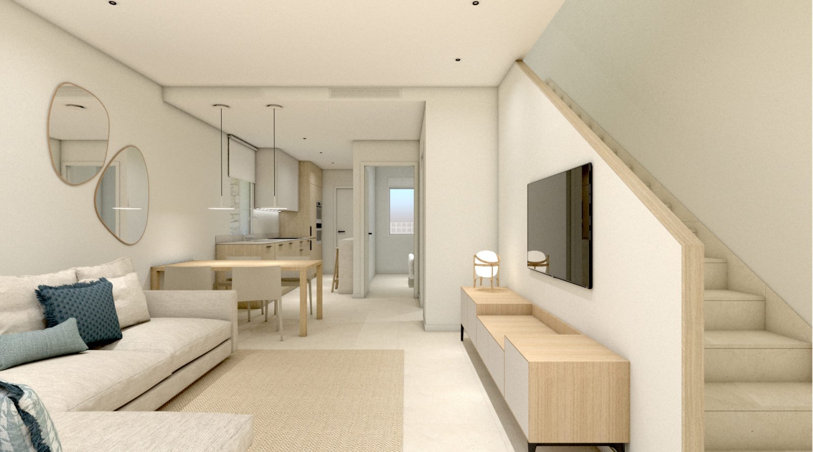 Gelegen im charmanten Torre de la Horadada, bietet diese exklusive Sammlung von 19 Immobilien eine Vielzahl von Wohnmöglichkeiten, die zu verschieden