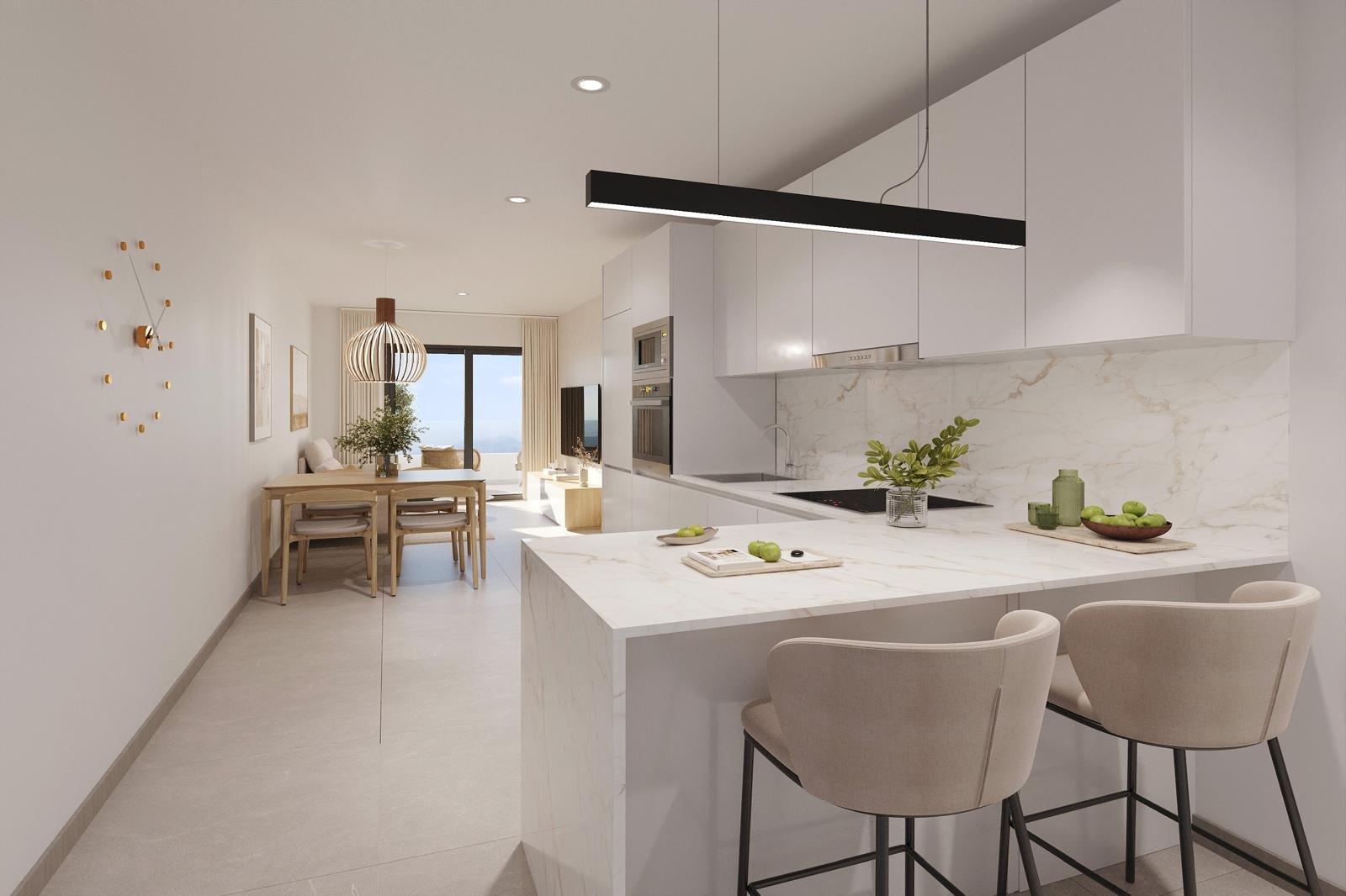 In der charmanten Stadt Torrevieja gelegen, bietet diese exklusive Wohnanlage eine Auswahl von 12 Immobilien, darunter Wohnungen und Penthäuser. Die