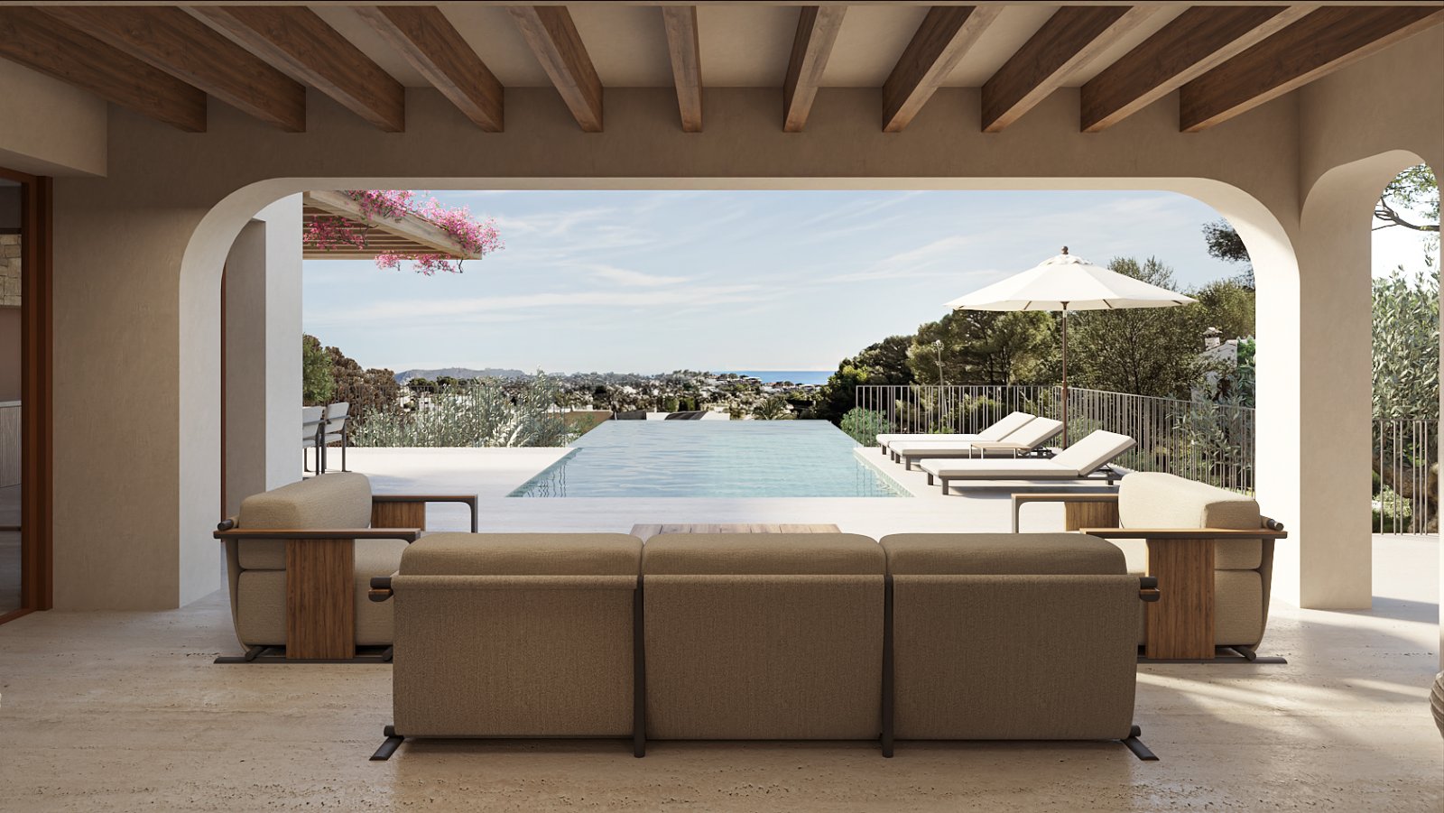 In der charmanten Stadt Benissa gelegen, bietet diese exklusive Villa eine perfekte Kombination aus Komfort und Stil. Entworfen für diejenigen, die e