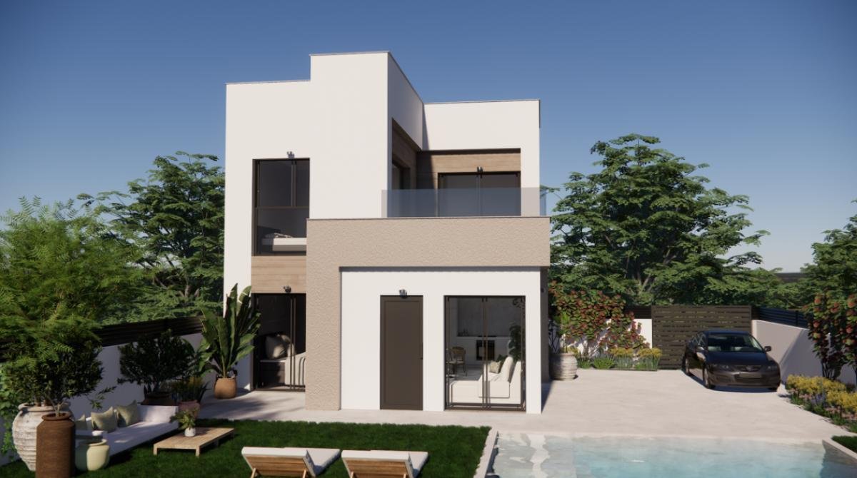 In der prestigeträchtigen Gegend von Orihuela Costa gelegen, bietet diese exklusive Sammlung von 12 unabhängigen Häusern eine außergewöhnliche Wohnum