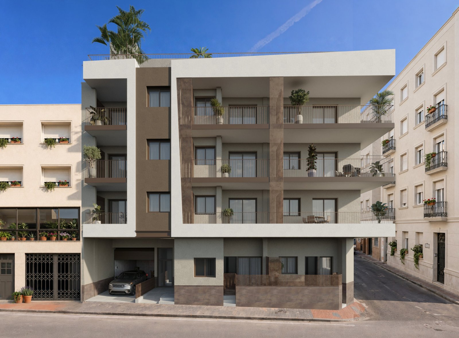 In der charmanten Stadt Santa Pola gelegen, bietet diese exklusive Wohnanlage eine Auswahl von 14 Wohnungen, darunter Apartments, Erdgeschosse und Pe