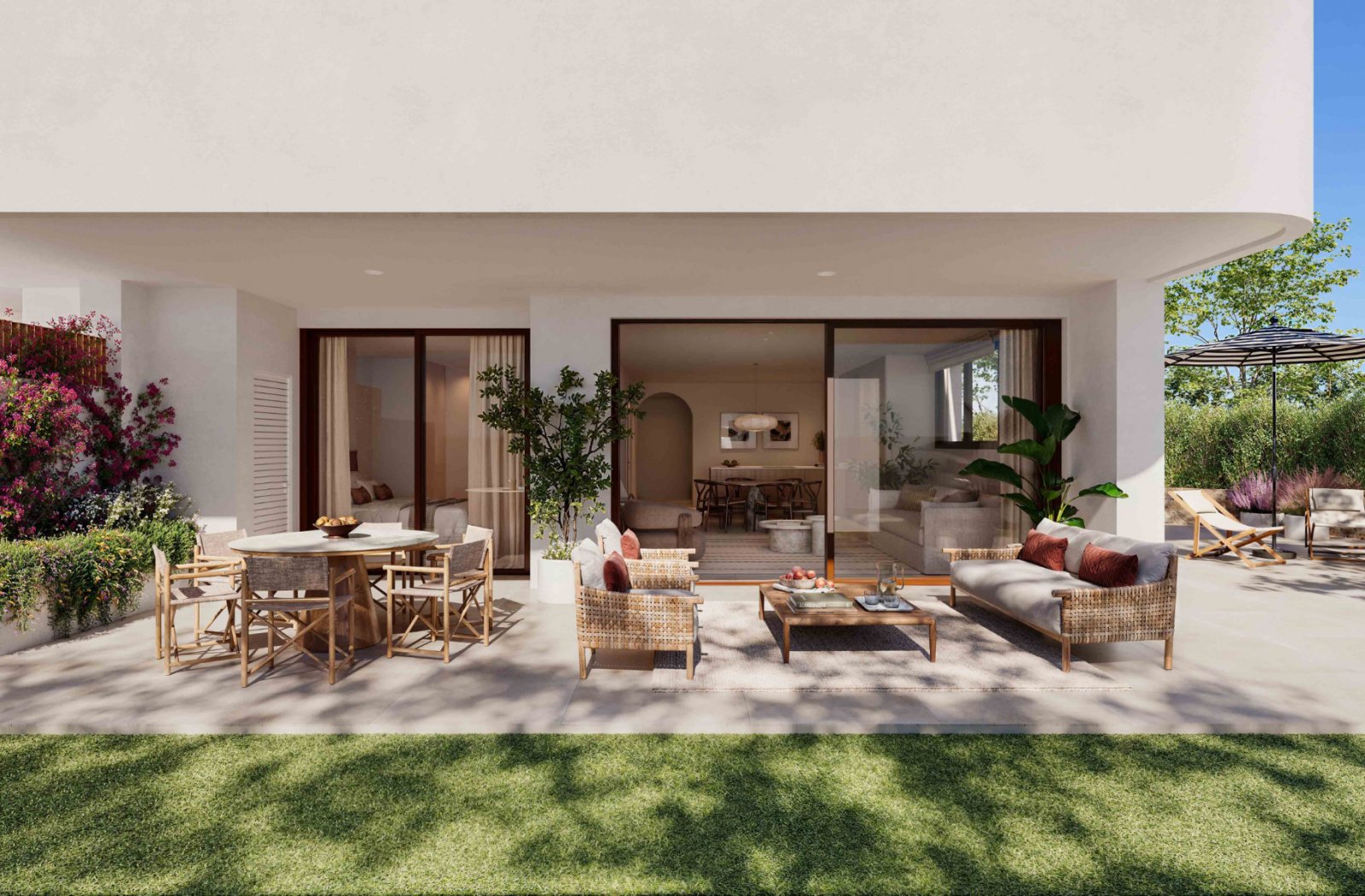 Die exklusive Wohnanlage Buganvilla liegt eingebettet in den renommierten Las Colinas Golf & Country Club und bietet eine Auswahl an eleganten Ap