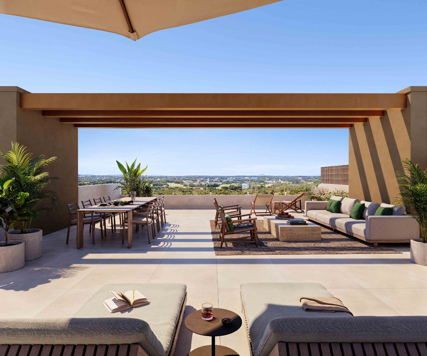 Die exklusive Wohnanlage Buganvilla liegt eingebettet in den renommierten Las Colinas Golf & Country Club und bietet eine Auswahl an eleganten Ap