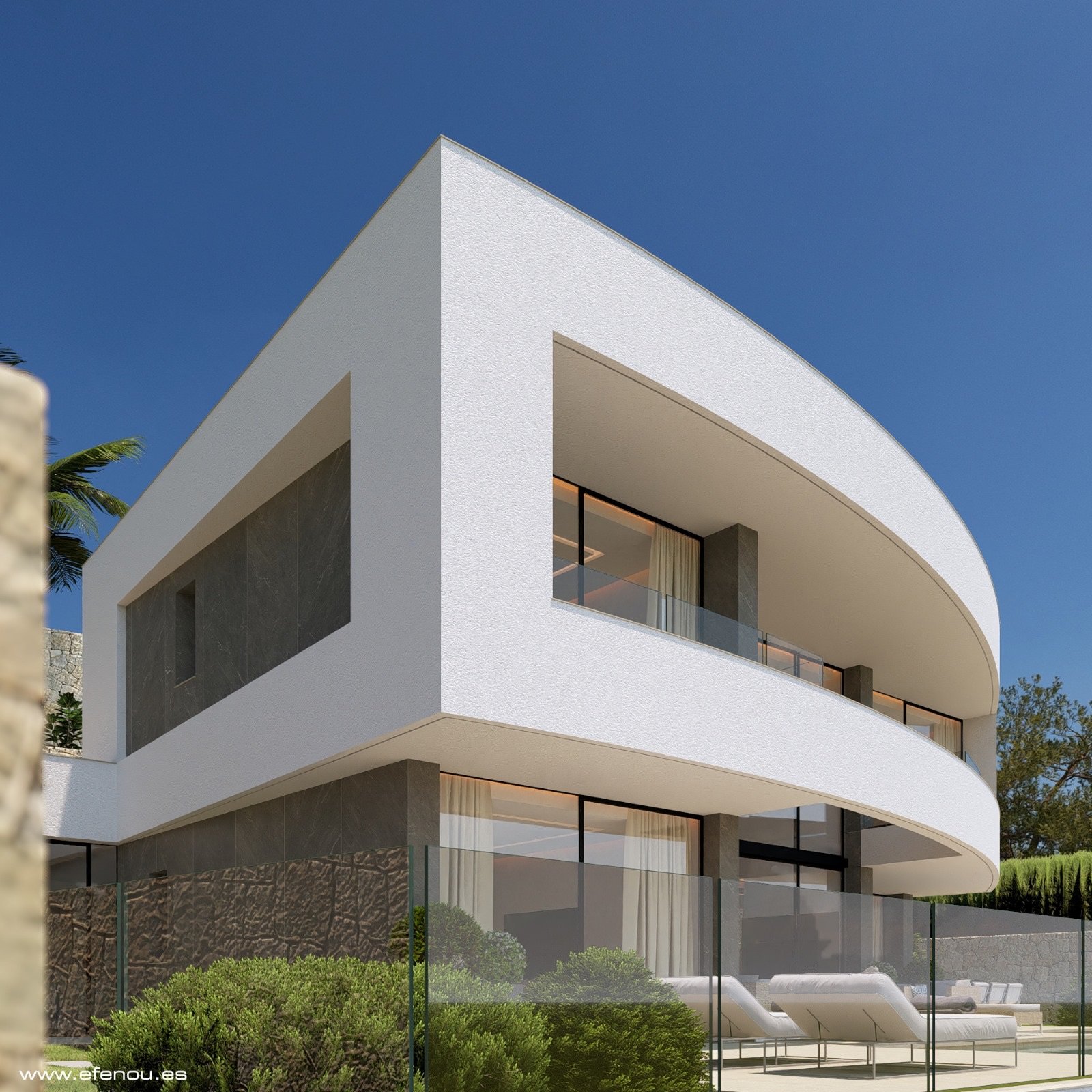  Diese Villa in der schönen Stadt Calpe bietet ein außergewöhnliches Wohnerlebnis mit Meerblick. Die Immobilie befindet sich nur 20 km vom Flughafen e