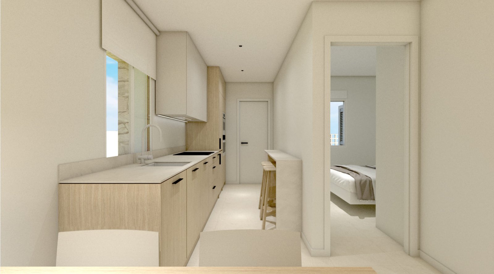 Gelegen im charmanten Torre de la Horadada, bietet dieses exklusive Immobilienangebot zwei Arten von Residenzen: Freistehend und Reihenhaus. Beide Op