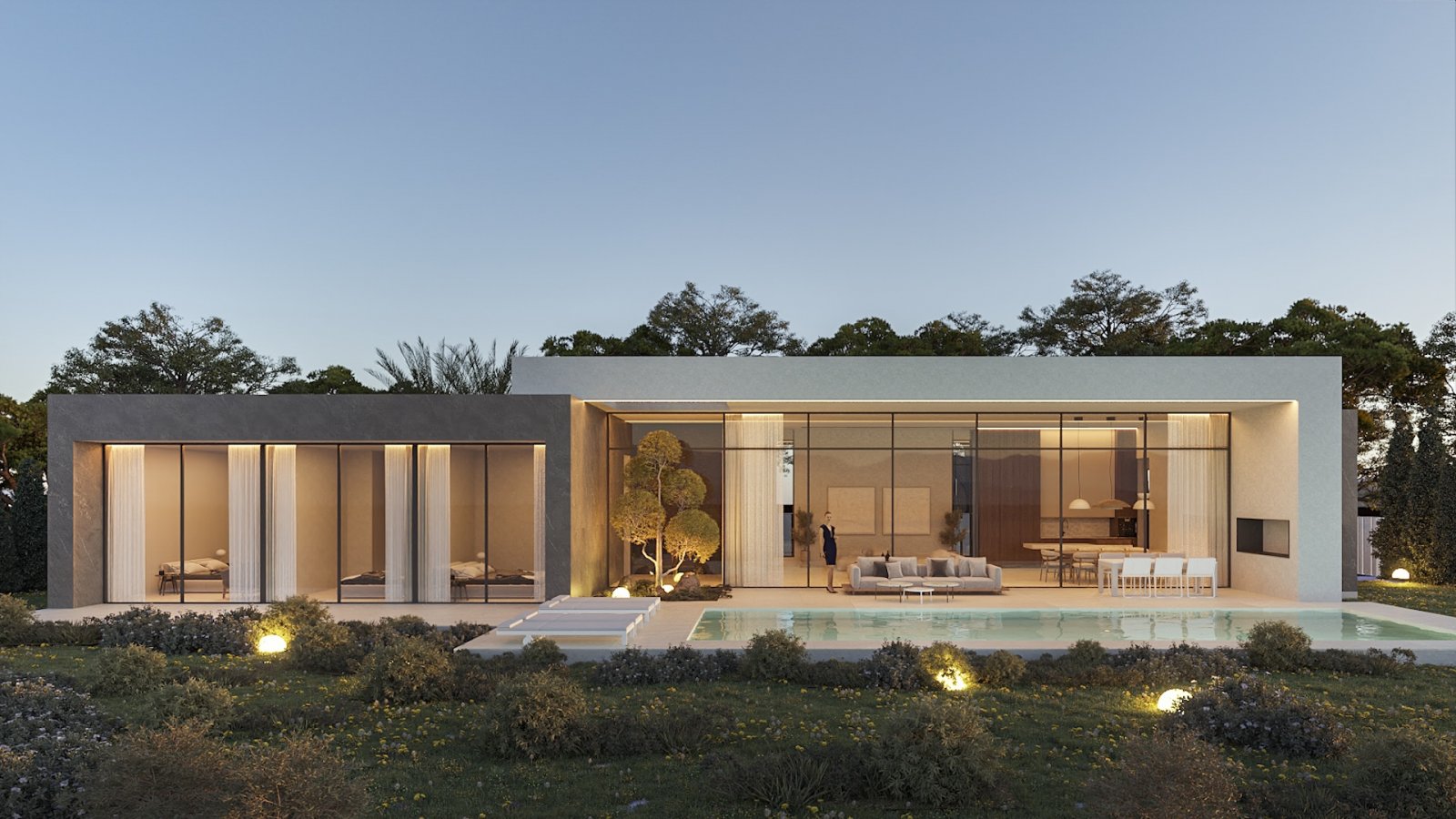 Calpe:  In der charmanten Stadt Calp gelegen, bietet diese exklusive Villa eine privilegierte Umgebung für diejenigen, die ein Zuhause in einer ruhigen und g 