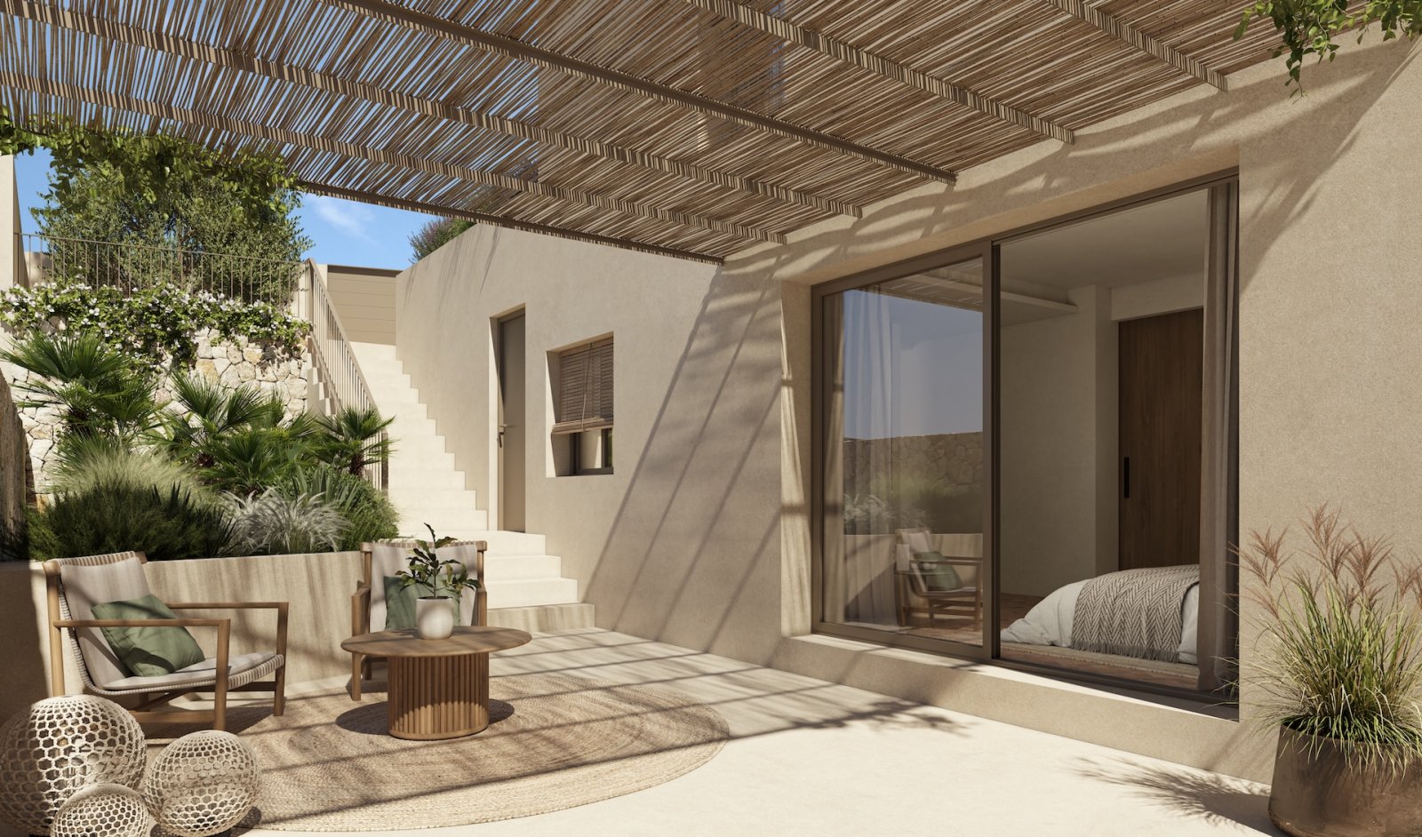 In der charmanten Stadt Benissa gelegen, bietet diese Villa ein einzigartiges Wohnerlebnis mit Meerblick. Die Immobilie befindet sich nur 1 km vom Me