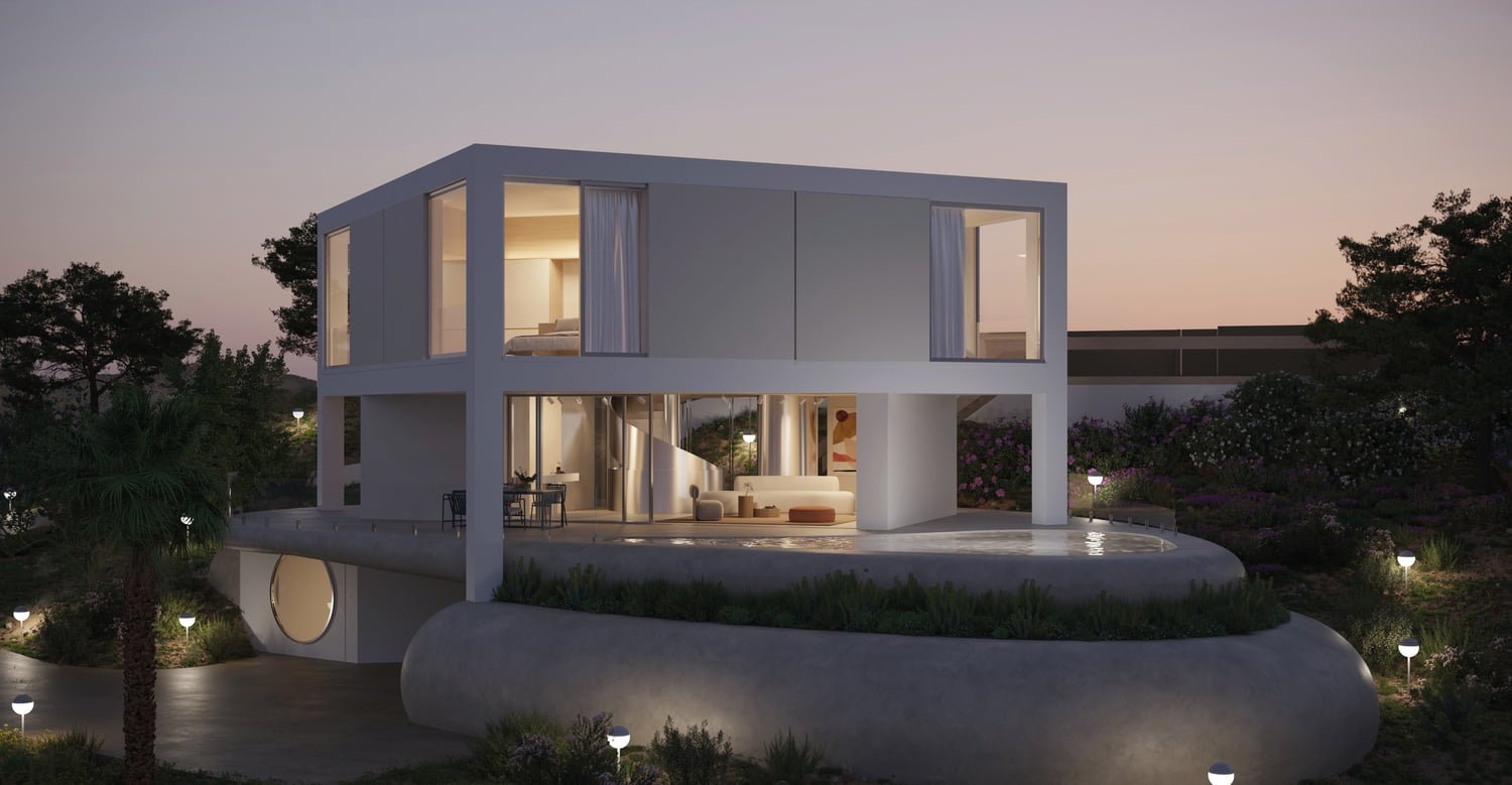  Diese exklusive Villa befindet sich in der charmanten Stadt Orihuela und bietet ein einzigartiges Wohnerlebnis. Entworfen für diejenigen, die Komfort