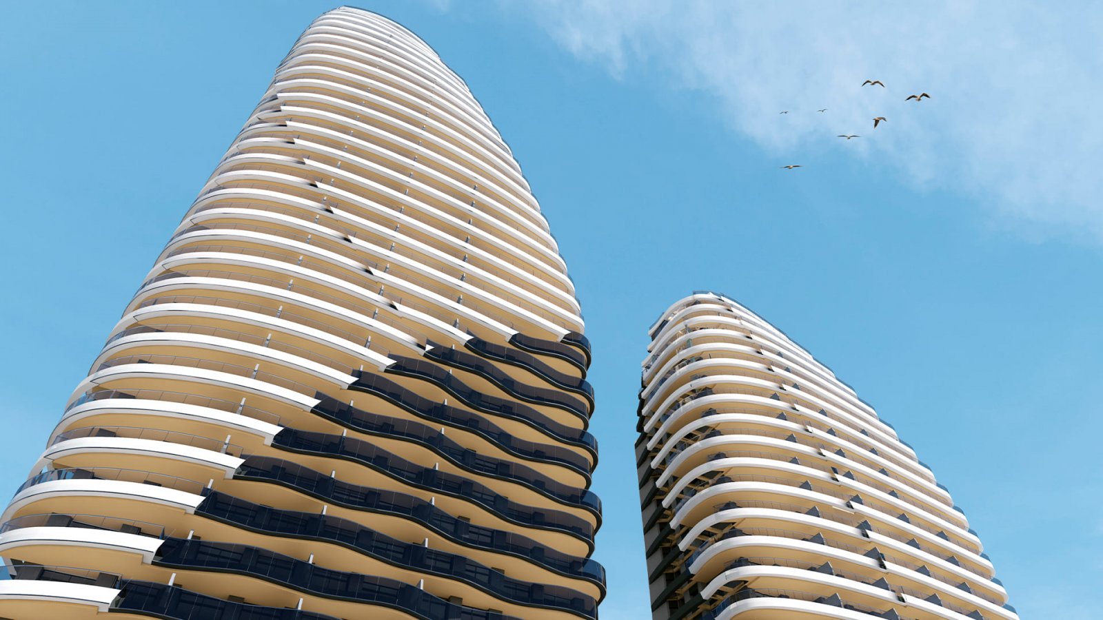  In der lebhaften Stadt Benidorm gelegen, bietet dieser Wohnkomplex eine Auswahl von 168 Immobilien, darunter Apartments und Penthäuser. Entworfen für