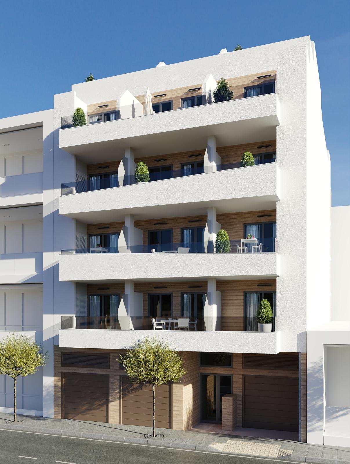 In der charmanten Stadt Torrevieja gelegen, bietet diese exklusive Wohnanlage eine Auswahl von 12 Immobilien, darunter Wohnungen und Penthäuser. Die