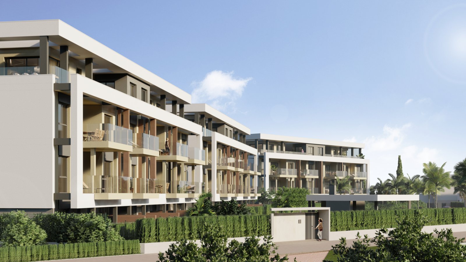 Santa Rosalía:  In der charmanten Ortschaft Santa Rosalía gelegen, bietet dieses Wohnresort eine Auswahl von 22 Wohnungen, die sich an verschiedene Bedürfnisse und L 