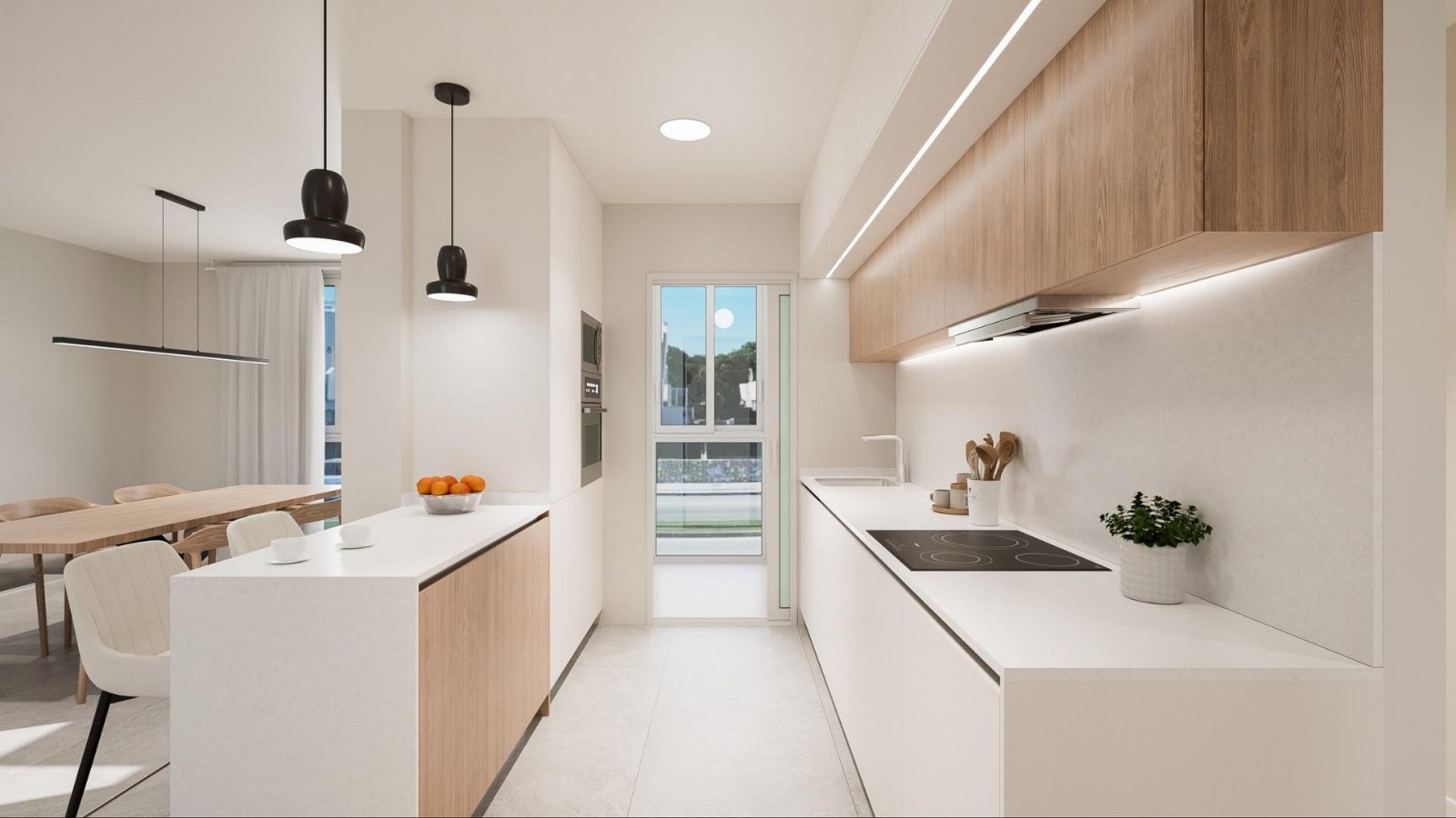 In der charmanten Stadt Pilar de la Horadada gelegen, bietet dieses Bungalow-Ensemble ein einzigartiges Wohnerlebnis in erster Meereslinie. Mit garan