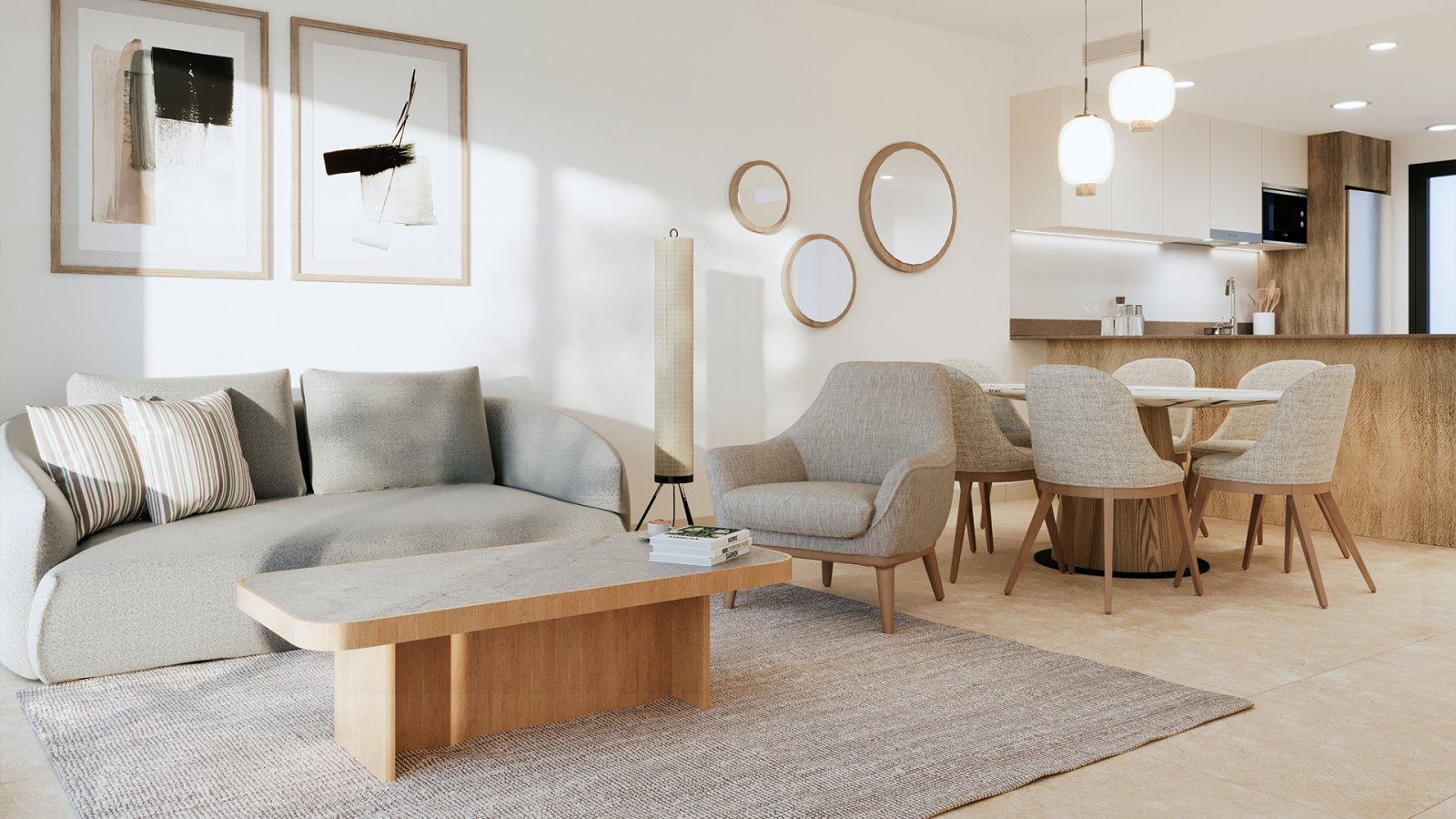  Optionen:
 Erdgeschoss &amp; Dachgeschoss, 2 Schlafzimmer / 1 Bad ab 272.000 €, – 2
 Schlafzimmer / 2 Bäder ab 315.000 € – 3 Schl