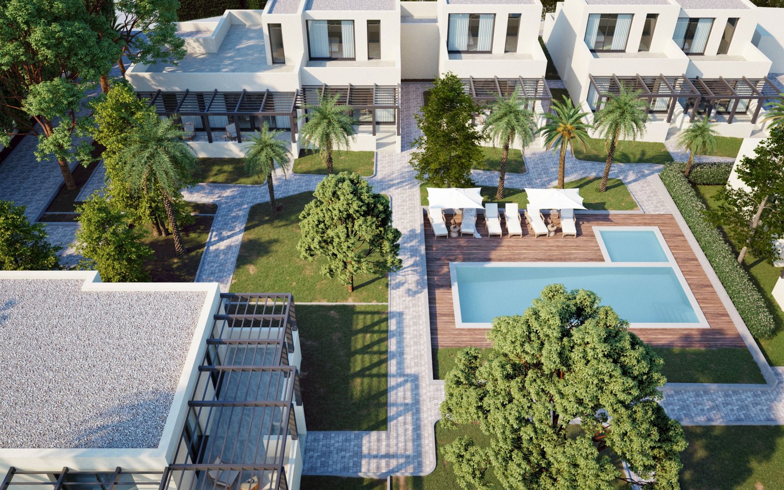 La Manga Club:  In der historischen Stadt Cartagena gelegen, bieten diese Reihenhäuser eine perfekte Kombination aus Komfort und Stil. Mit insgesamt fünf verfügbaren 