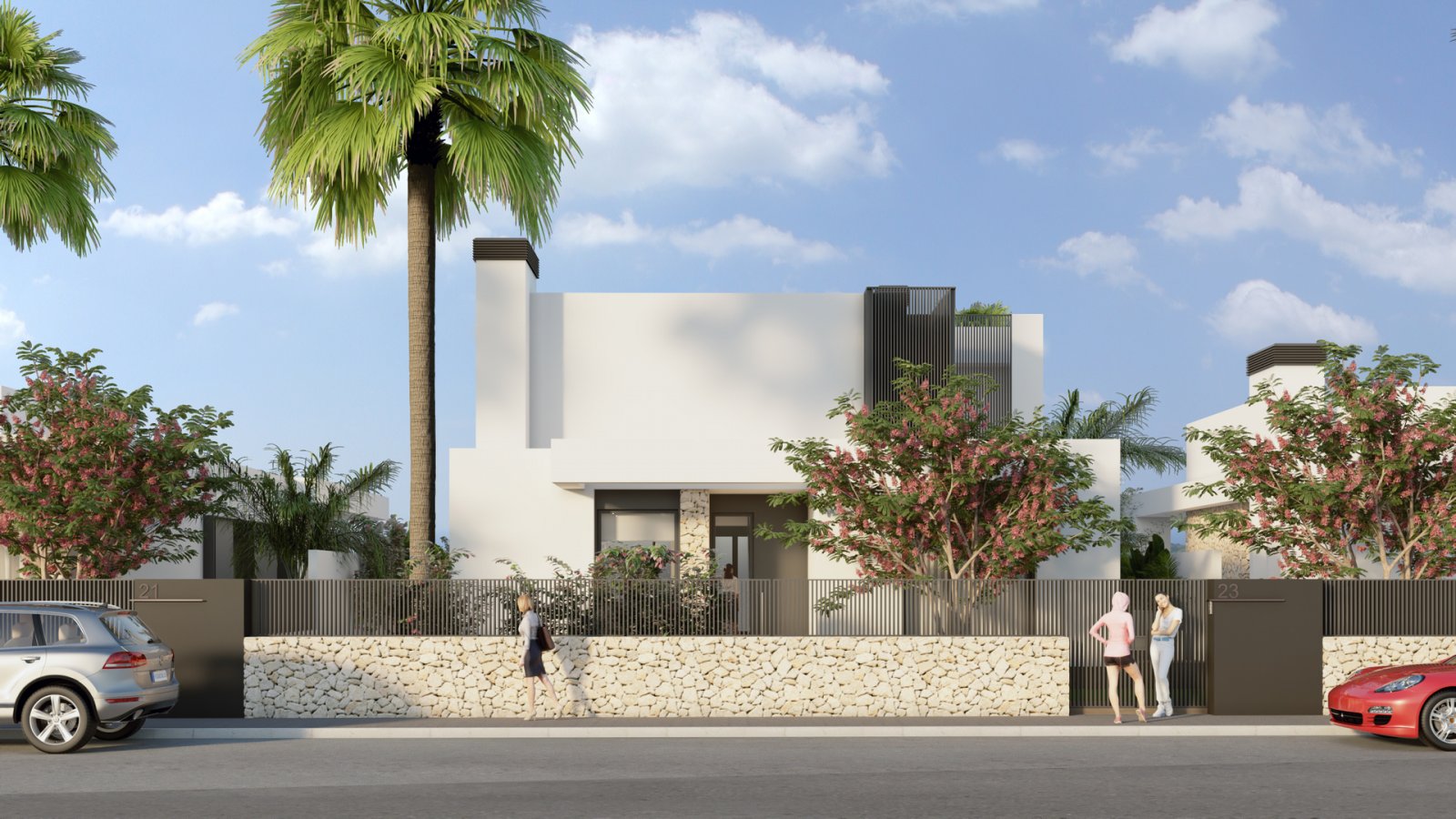  Die exklusiven Villen im prestigeträchtigen La Finca Golf bieten ein einzigartiges Wohnerlebnis. Mit insgesamt 12 Immobilien ist jede Villa darauf au