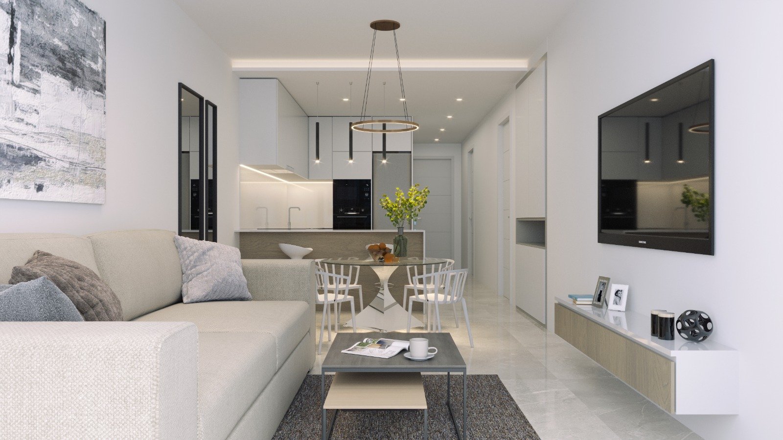 In der charmanten Stadt Torrevieja gelegen, bietet diese exklusive Wohnanlage eine Auswahl an Apartments, Erdgeschossen und Penthäusern. Mit insgesam