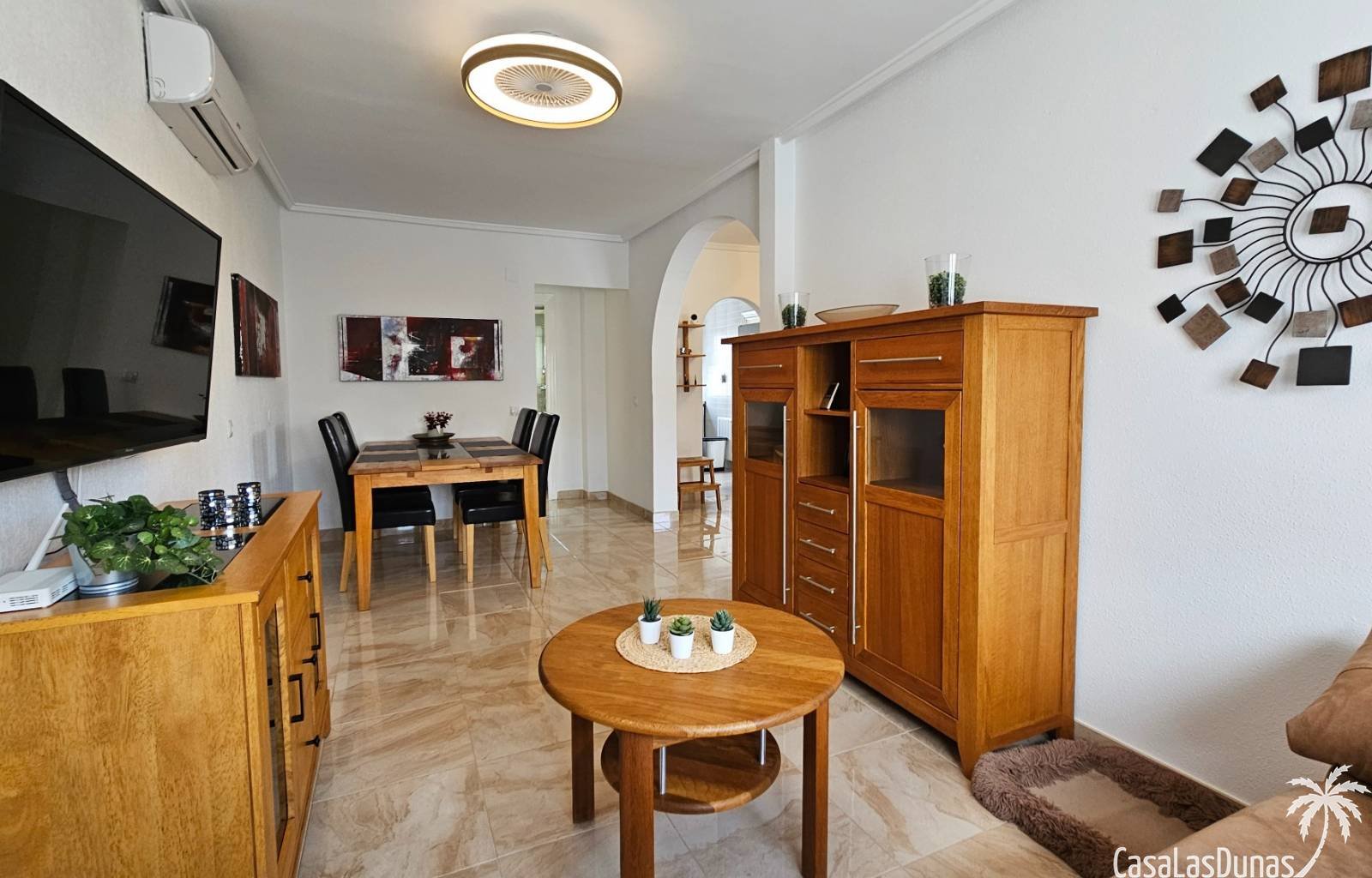 This beautiful, fully renovated home is located on the edge of the La Marina urbanization. The property has been almost completely overhauled over th