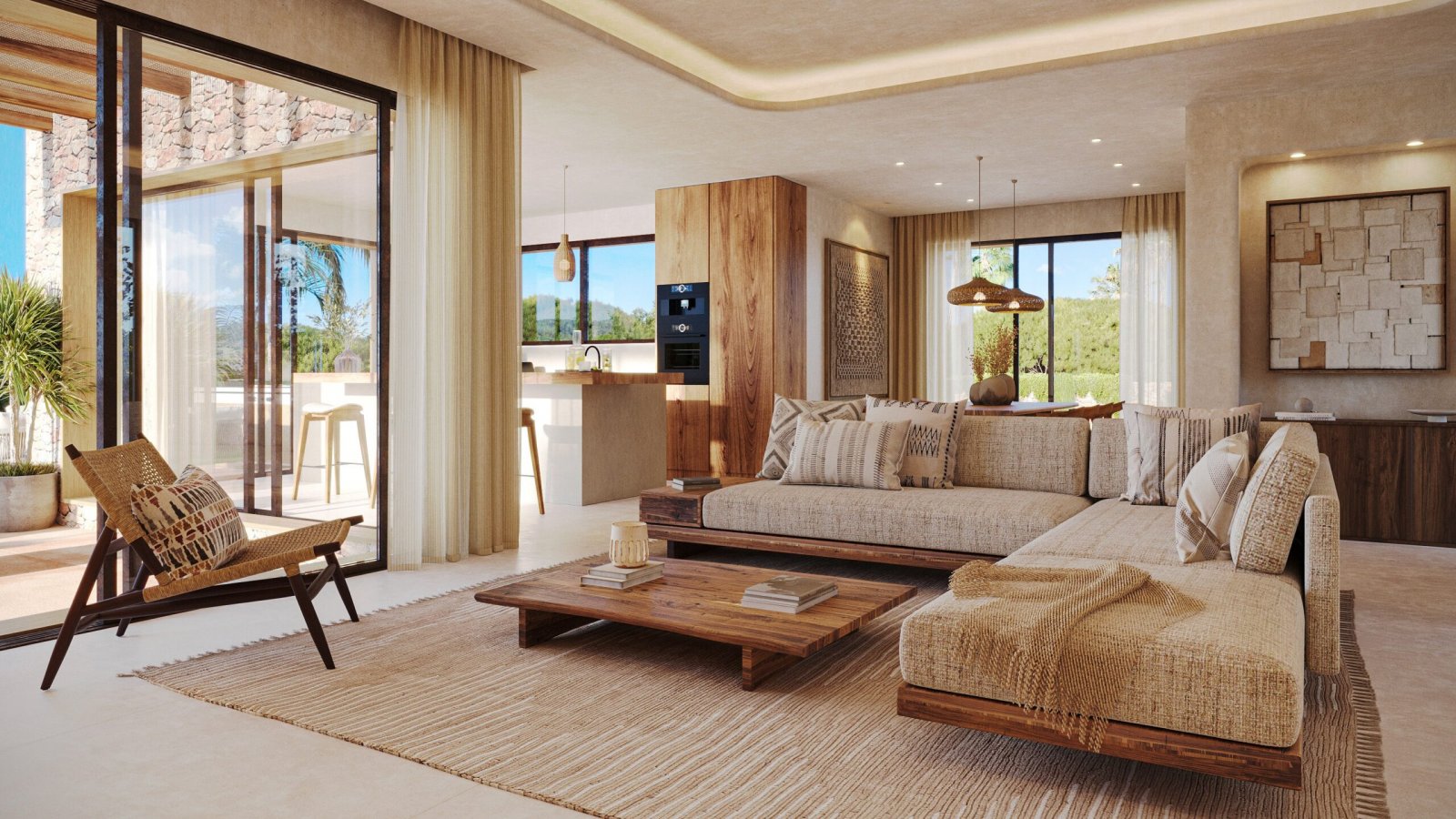 Diese Villa befindet sich in der exklusiven Gegend von Dehesa de Campoamor und bietet eine privilegierte Umgebung für diejenigen, die Ruhe und Komfor