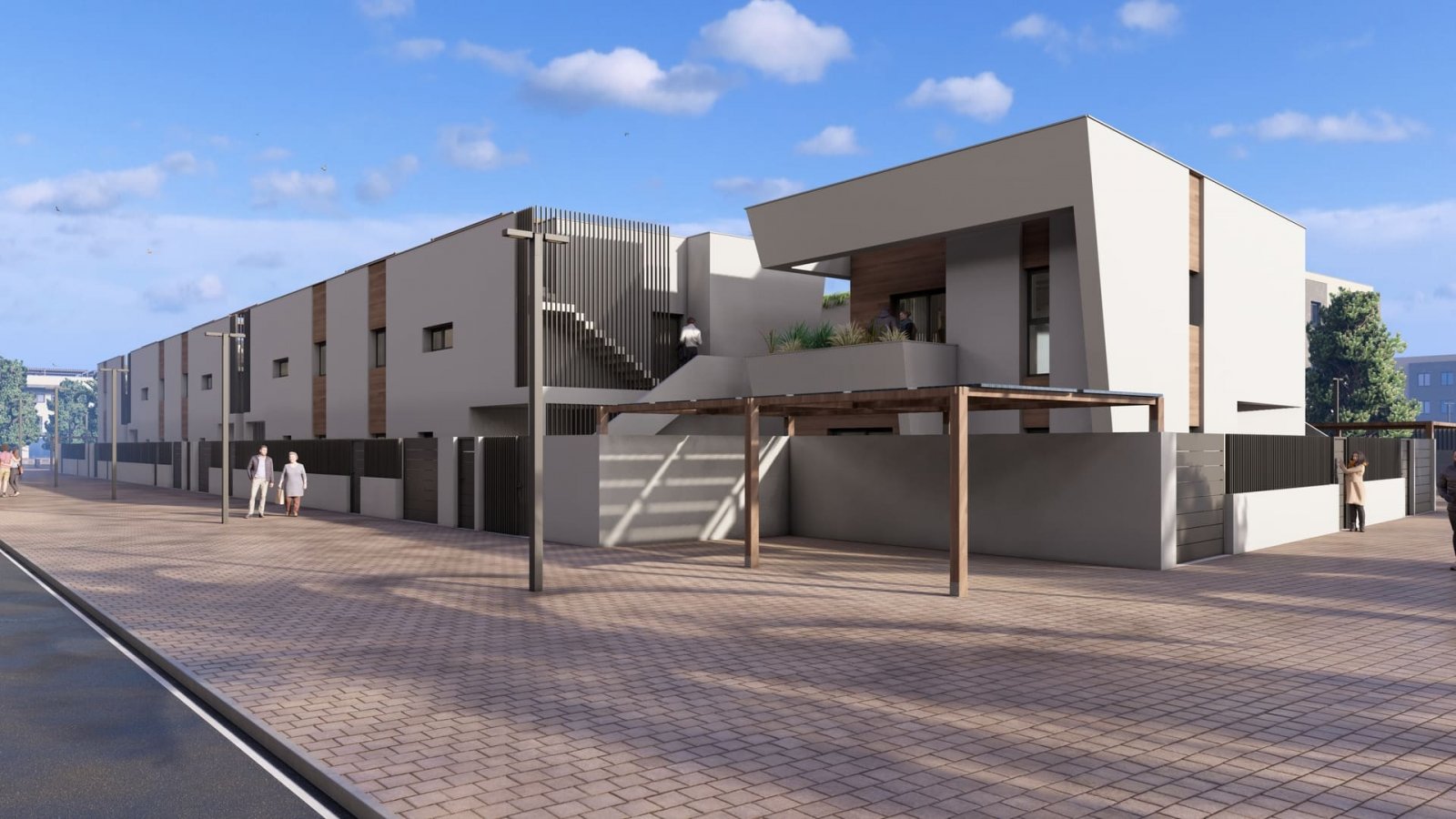 Im charmanten Ort Torre-Pacheco gelegen, bietet diese Wohnanlage eine Auswahl von 24 High-Bungalow- und Low-Bungalow-Wohnungen. Diese Immobilien sind