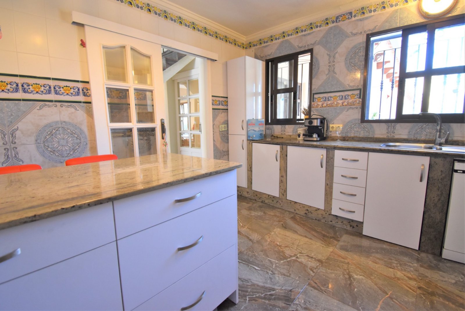 This South Facing, Absolutely Stunning, Four Bedroom, Detached Villa in Villamartin, is located just a couple of minutes drive from the Villamartin