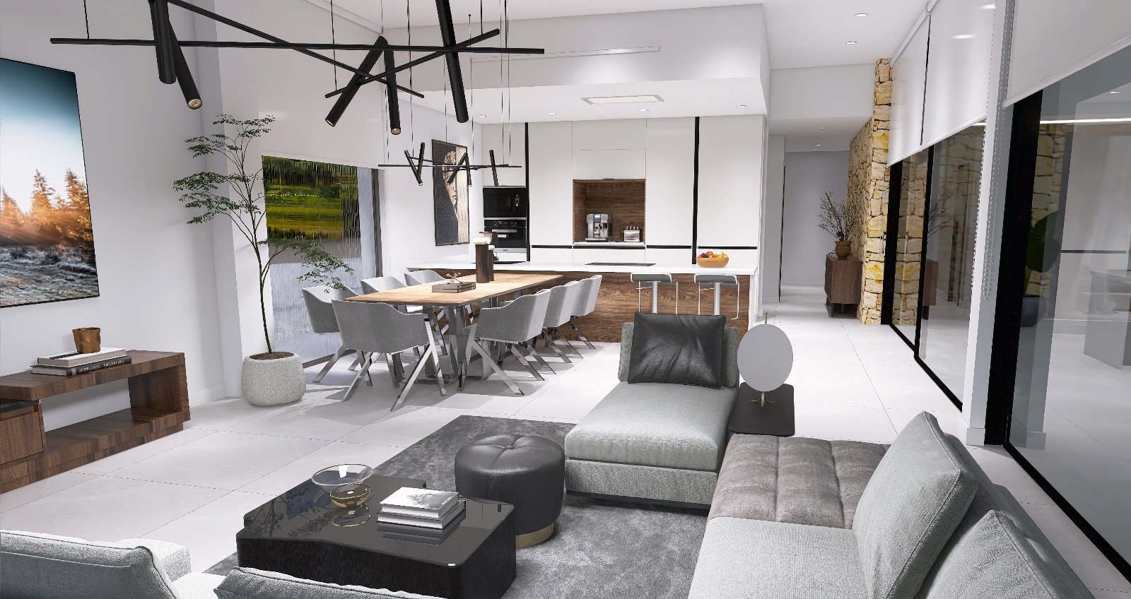 In der charmanten Stadt Pinoso gelegen, bietet dieses freistehende Chalet eine perfekte Kombination aus Komfort und Stil. Mit einer durchdachten Raum