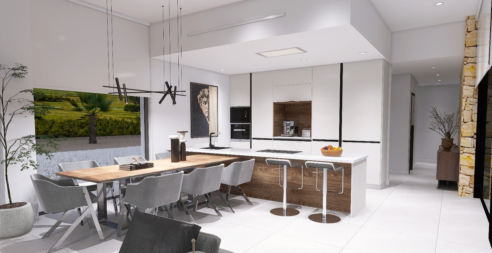 In der charmanten Stadt Pinoso gelegen, bietet dieses freistehende Chalet eine perfekte Kombination aus Komfort und Stil. Mit einer durchdachten Raum