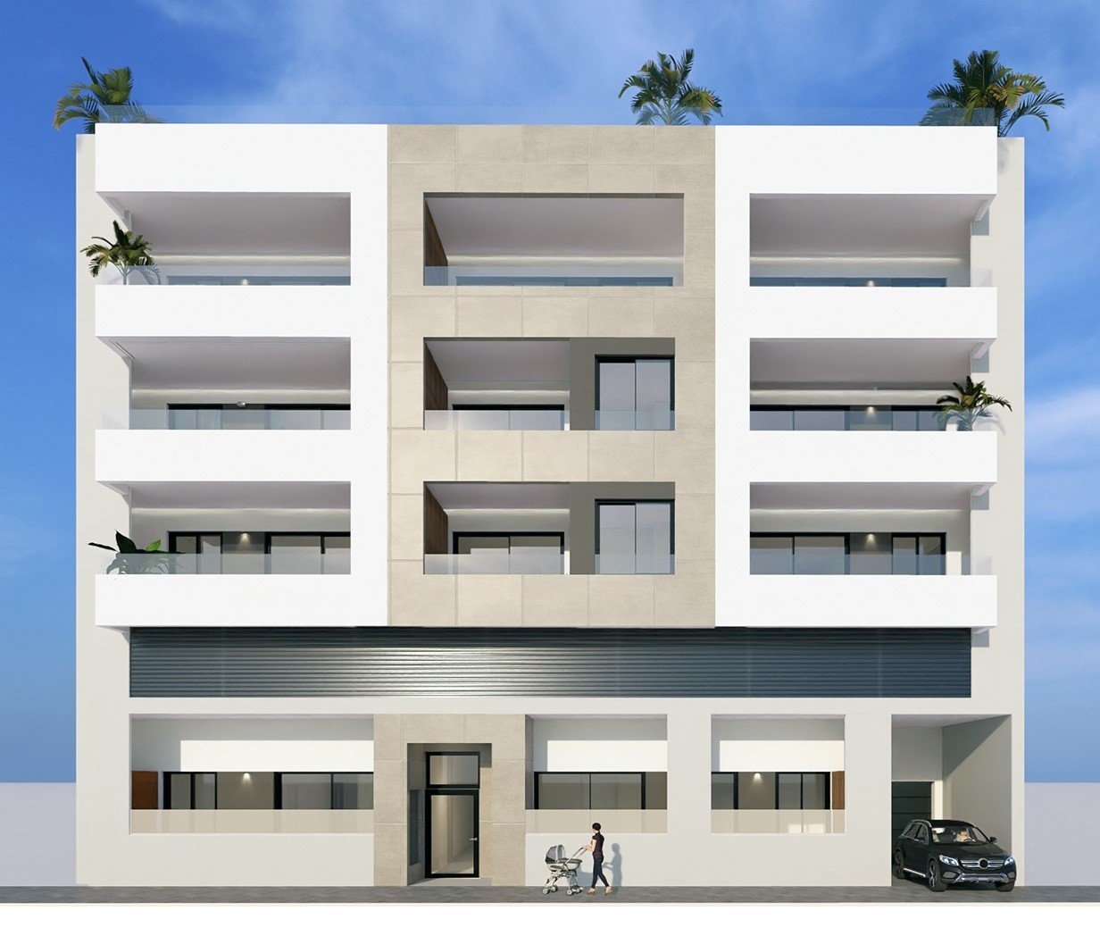In der charmanten Stadt La Vila Joiosa gelegen, bietet dieses exklusive Penthouse-Ensemble eine einzigartige Gelegenheit, das Leben an der Costa Blan