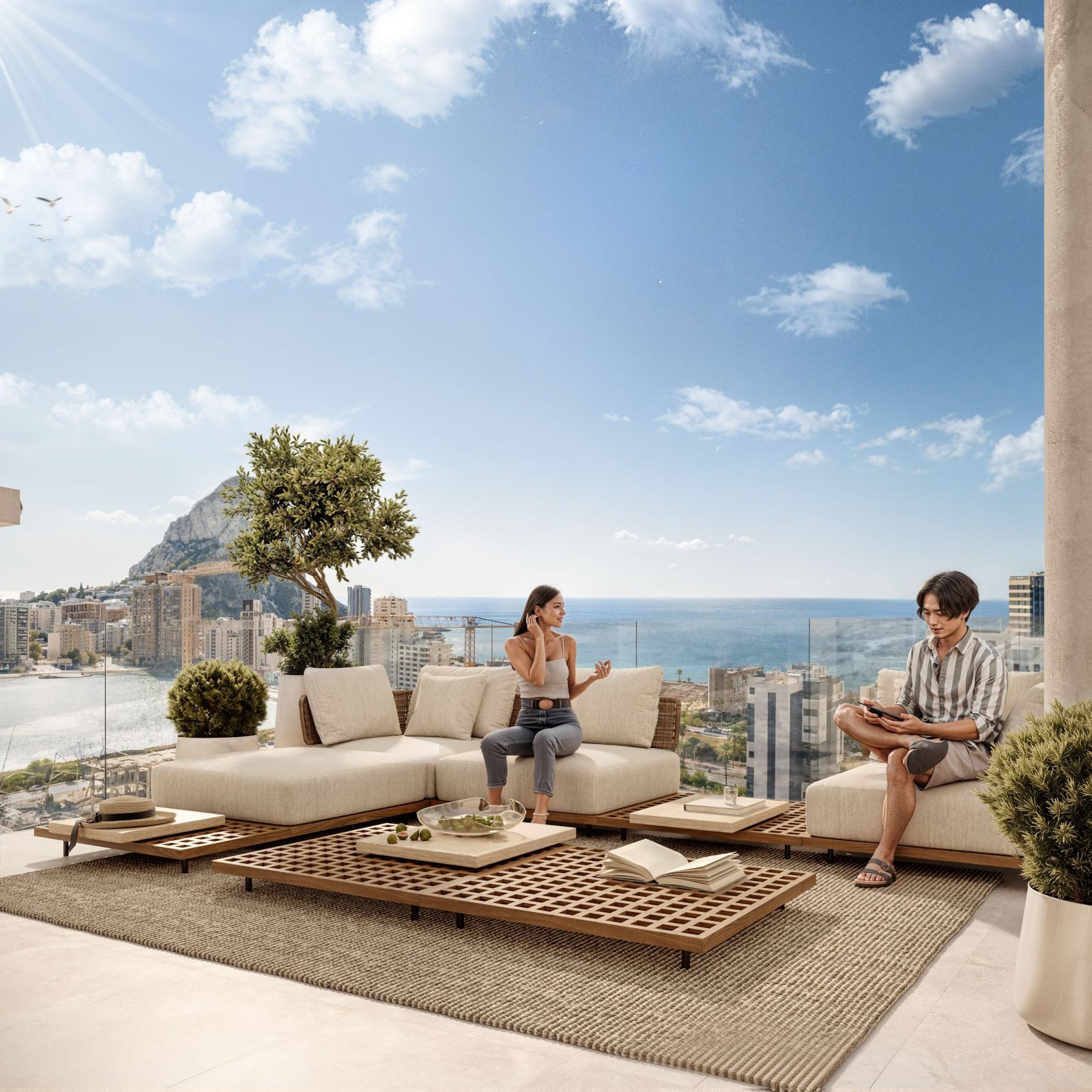 In der wunderschönen Stadt Calpe gelegen, bietet diese exklusive Wohnanlage eine Auswahl von 28 Immobilien, darunter Wohnungen und Penthäuser. Für di