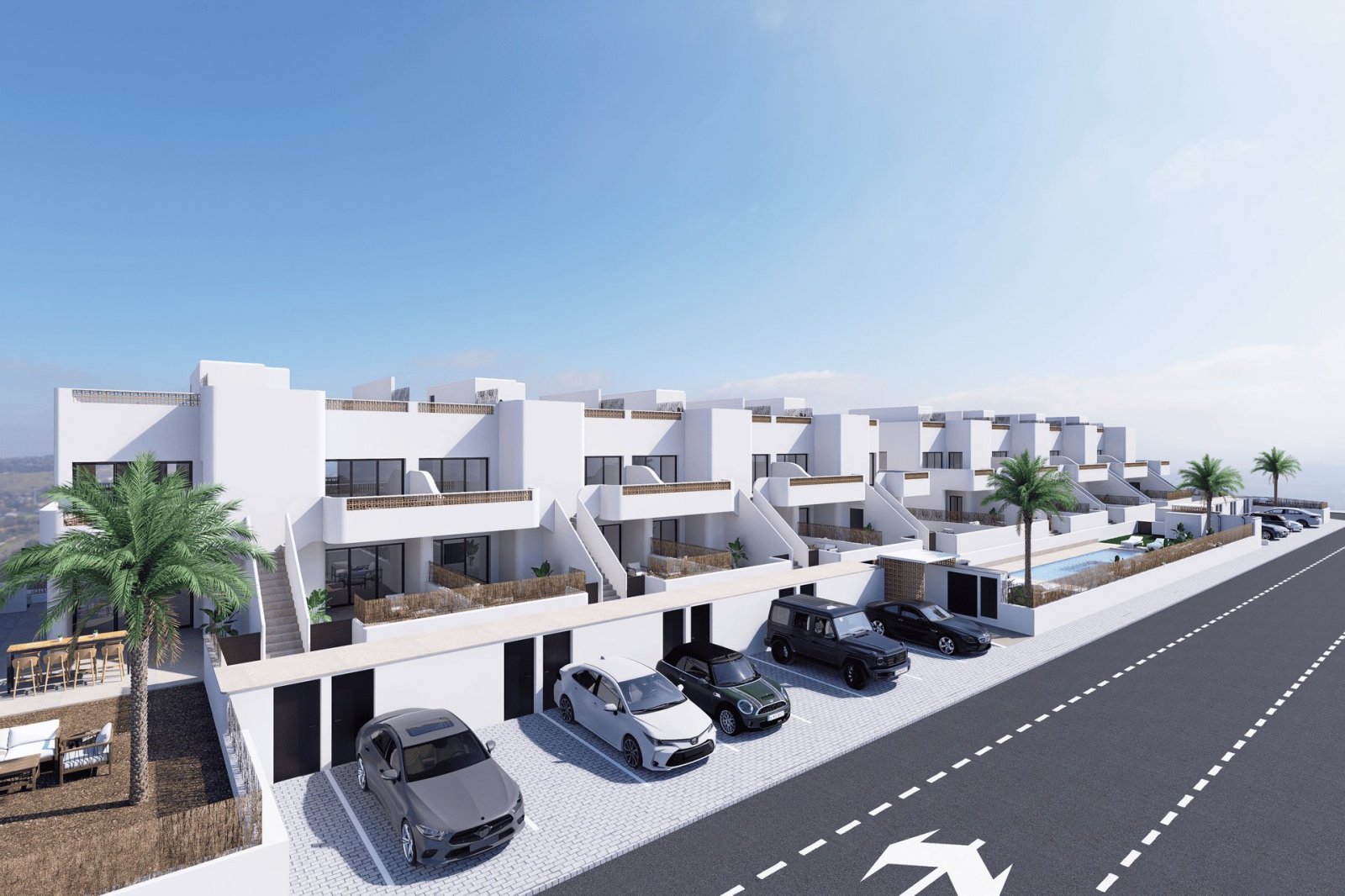 In der charmanten Stadt Dolores gelegen, bietet diese exklusive Sammlung von Bungalows eine ruhige und gut angebundene Wohnumgebung. Mit insgesamt 31