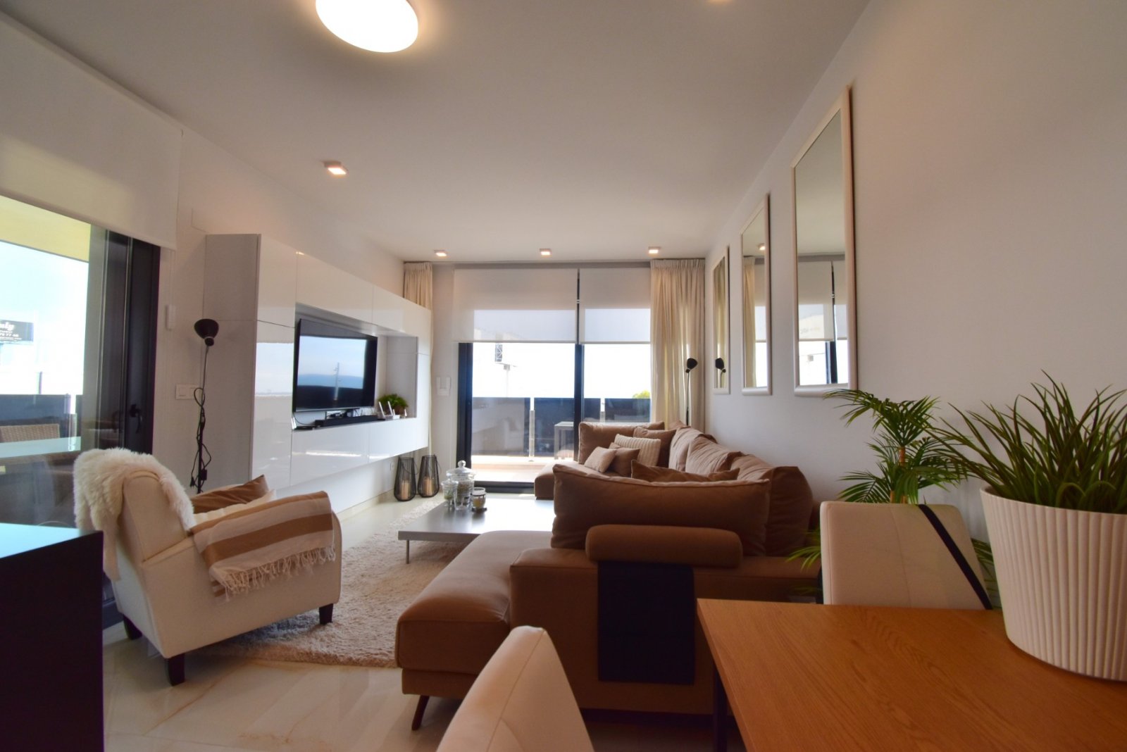 This South Facing, Three Bedroom, 2nd Floor Apartment in Playa Flamenca is located in a highly sought-after area of the Orihuela Costa, close to a w
