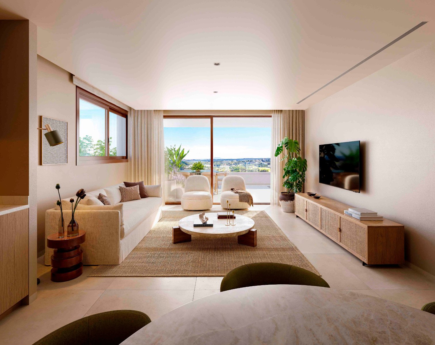 Die exklusive Wohnanlage Buganvilla liegt eingebettet in den renommierten Las Colinas Golf & Country Club und bietet eine Auswahl an eleganten Ap