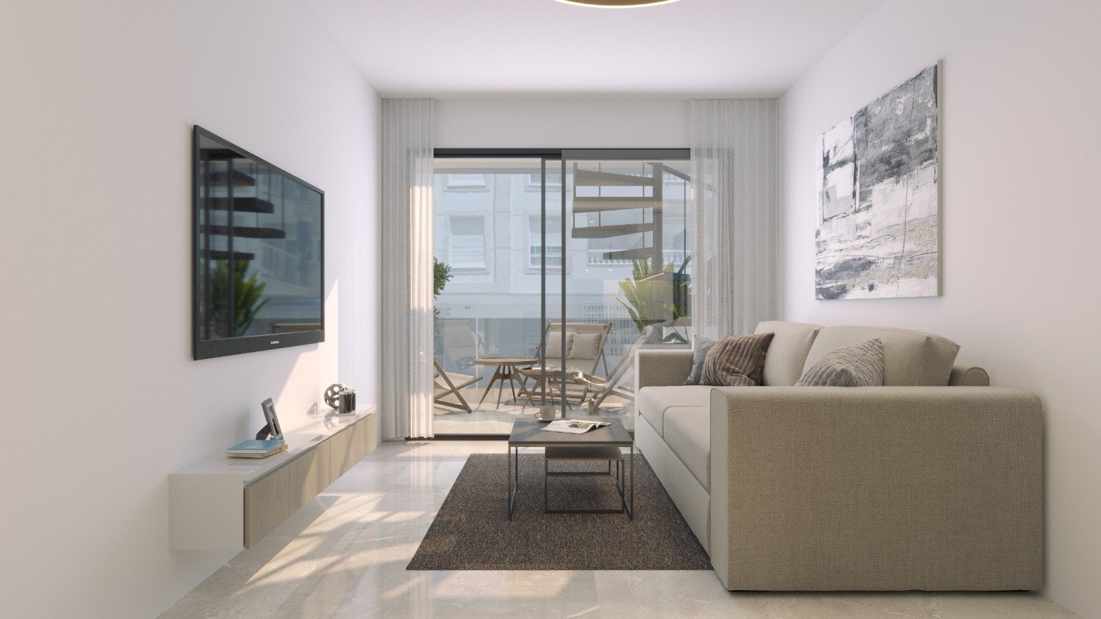 In der charmanten Stadt Torrevieja gelegen, bietet diese exklusive Wohnanlage eine Auswahl an Apartments, Erdgeschossen und Penthäusern. Mit insgesam