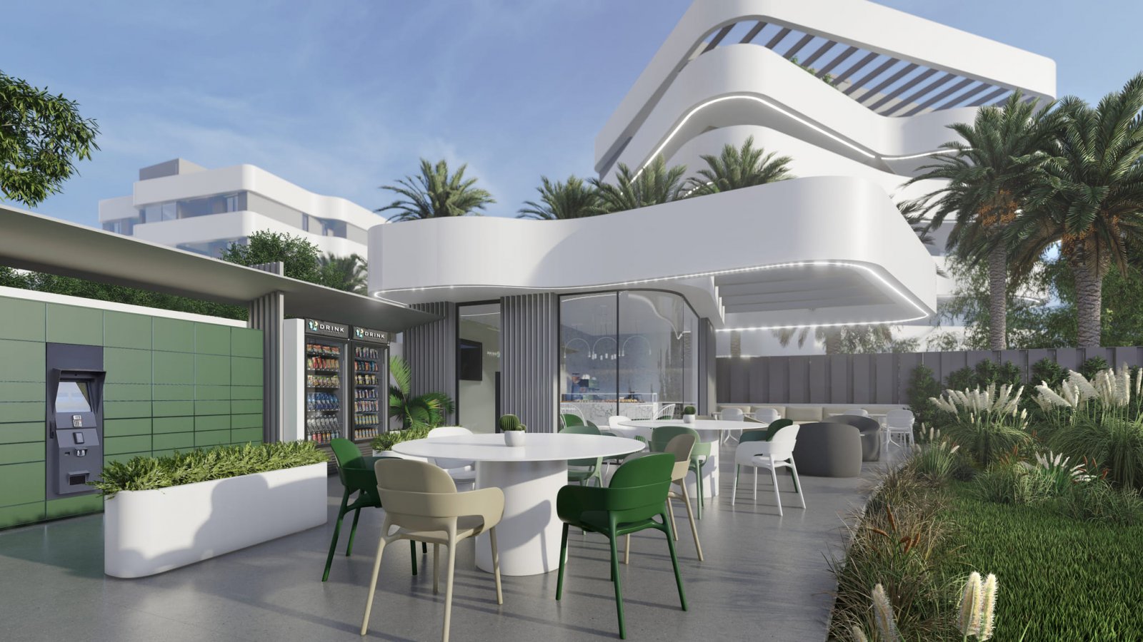  In der charmanten Stadt Guardamar del Segura gelegen, bietet diese exklusive Wohnresidenz eine Auswahl von 26 Immobilien, darunter Apartments, Erdges
