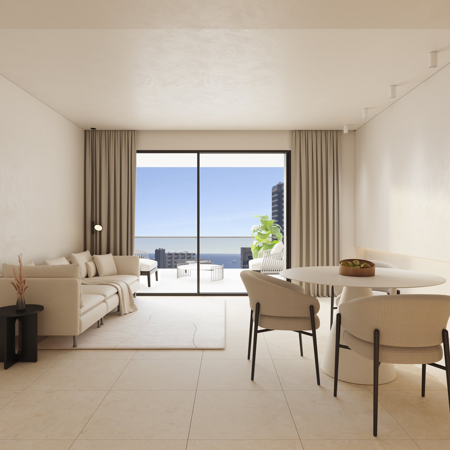 In der wunderschönen Stadt Calpe gelegen, bietet diese exklusive Wohnanlage eine Auswahl von 63 Immobilien, darunter Apartments und Penthäuser. Diese