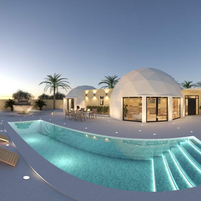 Unique Off-Plan Geodesic Eco Home Near Pinoso

Discover a truly unique home concept with this impressive off-plan geodesi