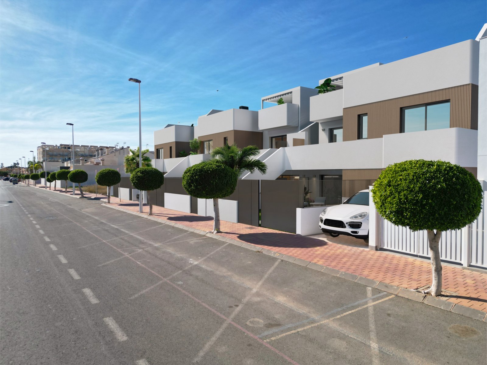 In der charmanten Stadt San Pedro del Pinatar gelegen, bietet diese exklusive Sammlung von 12 Bungalows die perfekte Kombination aus Komfort und Stil