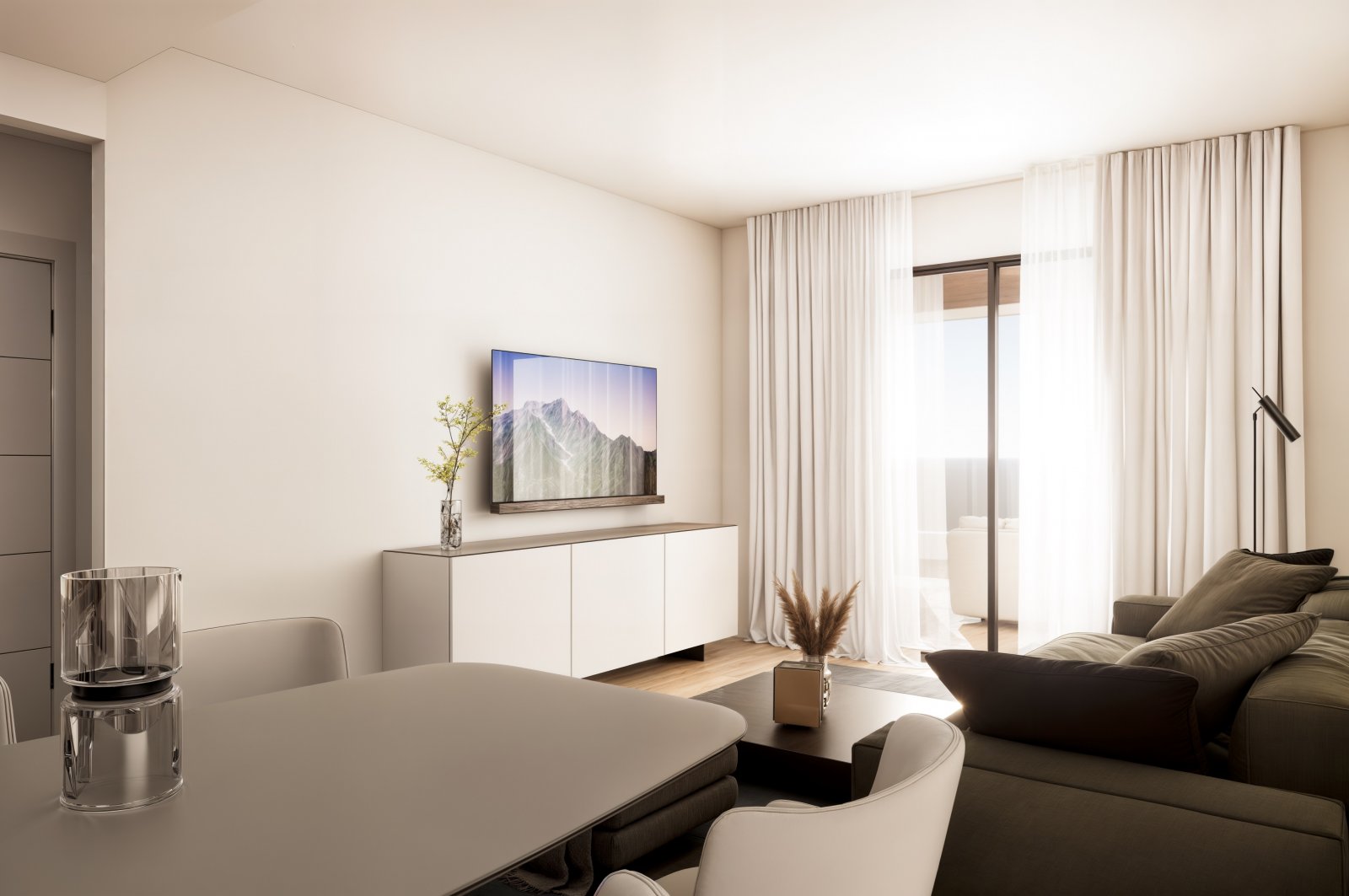  In der charmanten Stadt Finestrat gelegen, bietet diese Wohnanlage eine Auswahl von 73 Wohnungen, darunter Apartments und Penthäuser. Entworfen für d