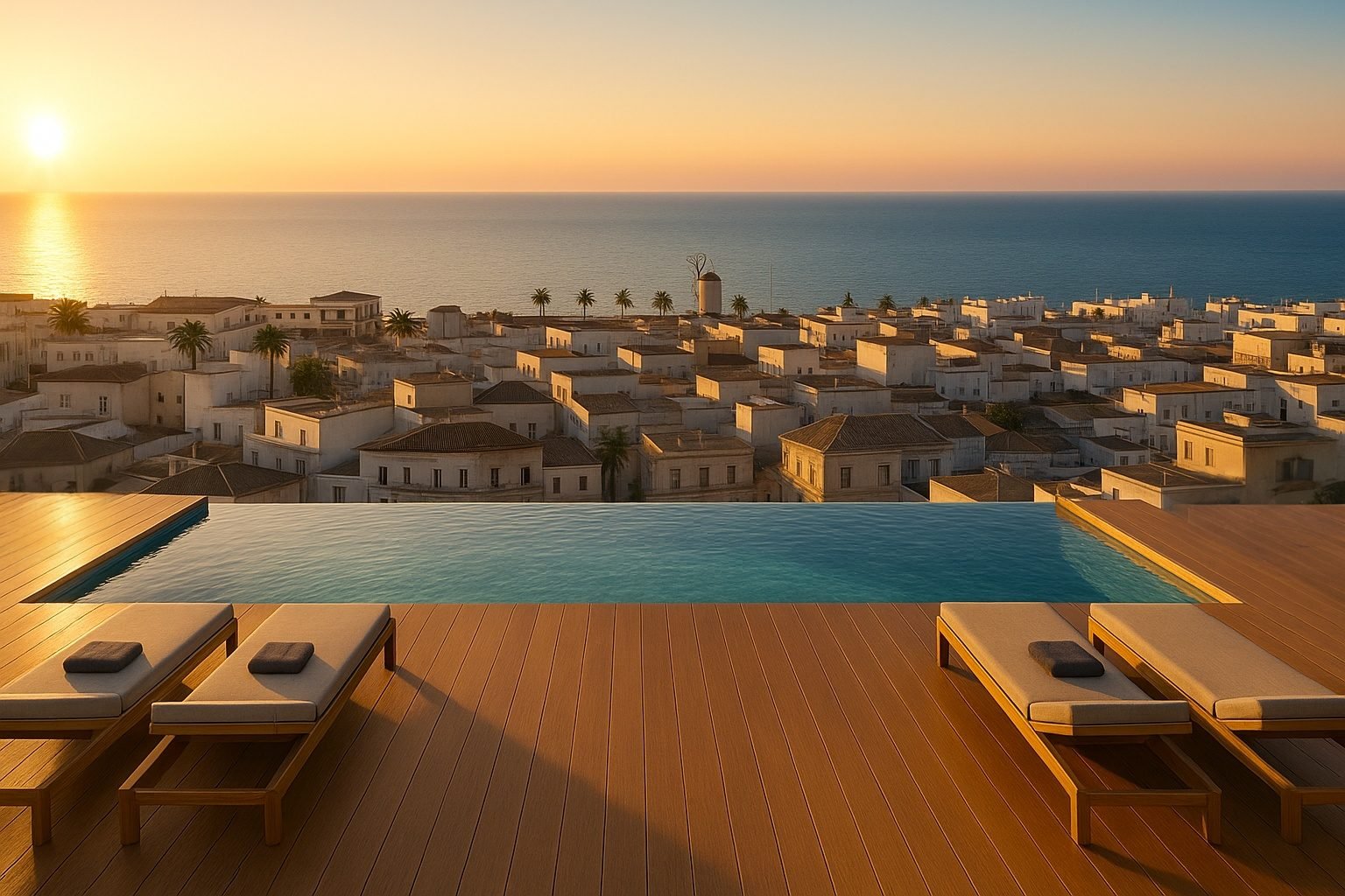 Im charmanten Ort San Pedro del Pinatar gelegen, bietet dieses exklusive Penthouse ein einzigartiges Wohnerlebnis mit beeindruckendem Meerblick. Für