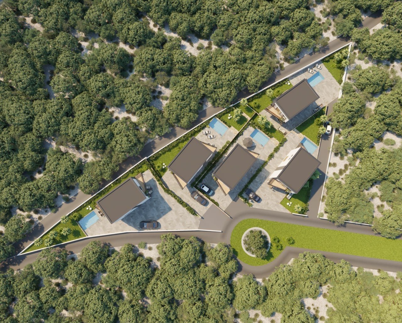 In der charmanten Stadt Finestrat gelegen, bietet dieses exklusive Immobilienangebot zwei unabhängige Häuser, die durch ihr modernes und funktionales