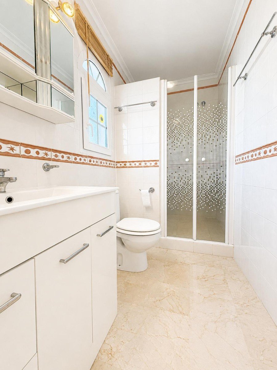   Welcome to this beautifully presented 2-bedroom, 2-bathroom first floor apartment, ideally situated in the highly desirable area of Los Dolses, perf