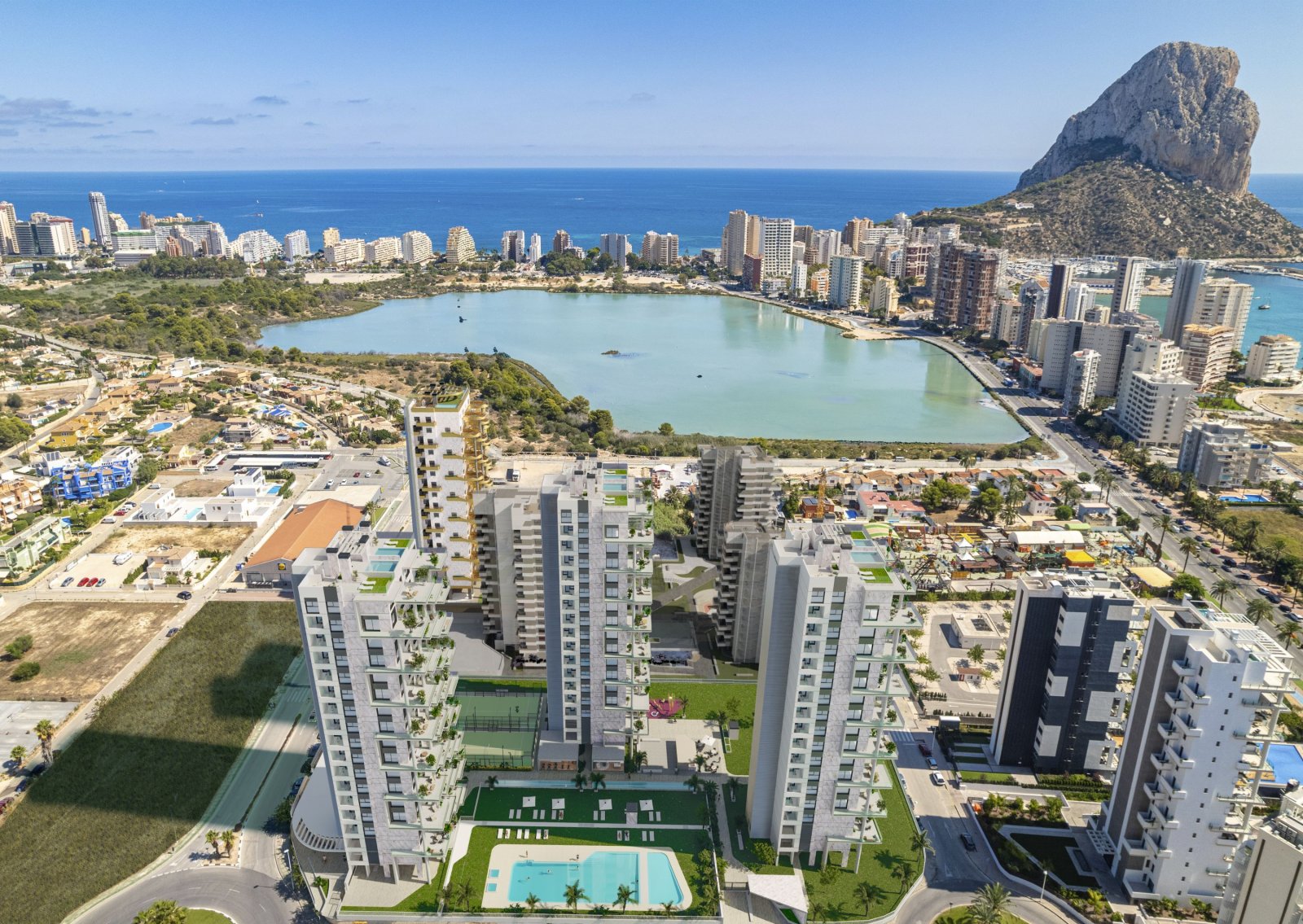 In der wunderschönen Stadt Calpe gelegen, bietet diese exklusive Wohnanlage eine Auswahl von 28 Immobilien, darunter Wohnungen und Penthäuser. Für di