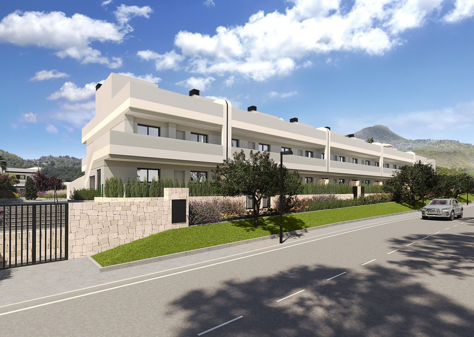 Im prestigeträchtigen Umfeld des La Manga Club gelegen, bietet diese Wohnanlage eine exklusive Auswahl von 19 Bungalows. Entworfen, um die Bedürfniss
