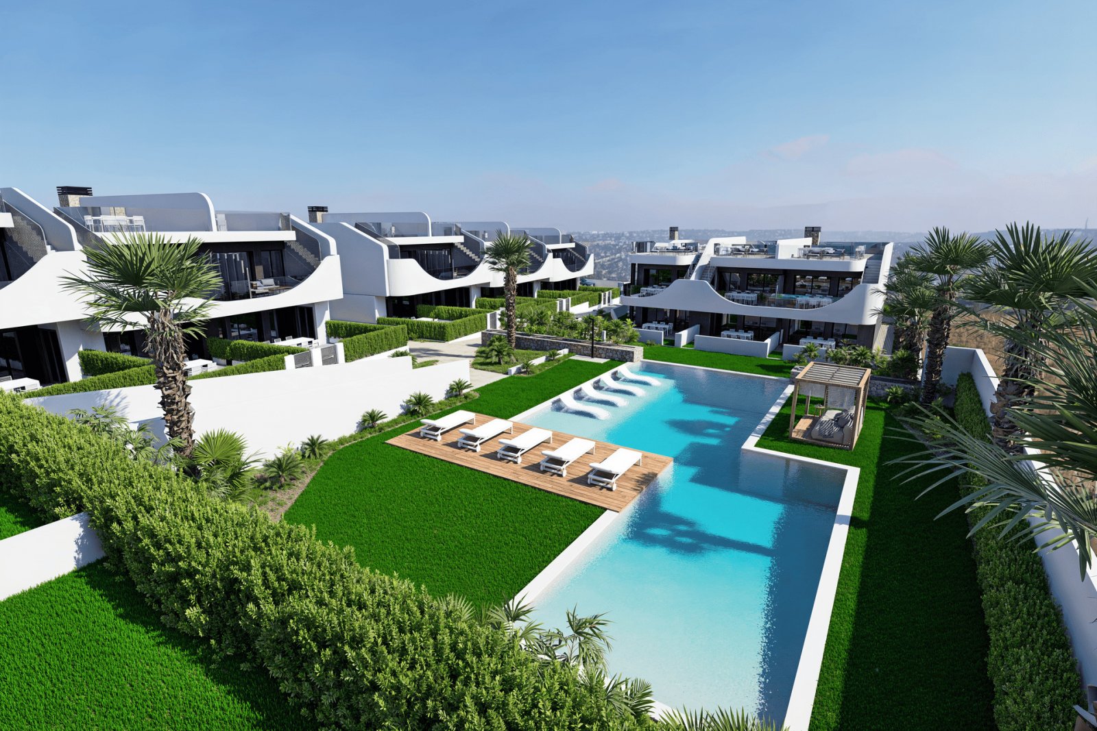In der charmanten Umgebung von San Miguel de Salinas gelegen, bietet diese exklusive Sammlung von 33 Immobilien ein einzigartiges Wohnerlebnis. Mit O