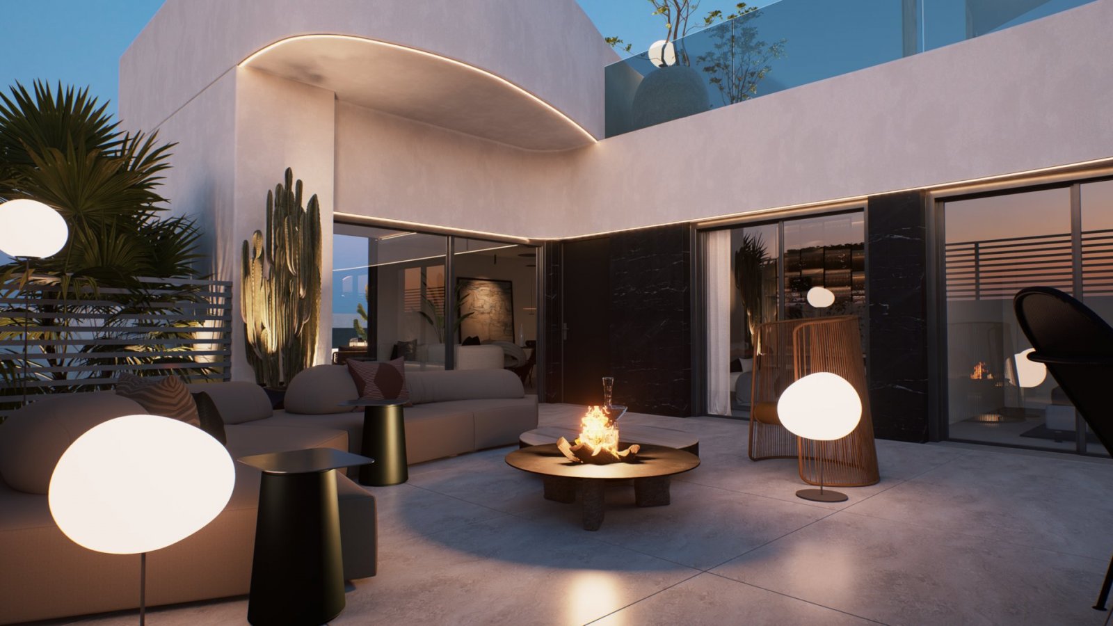  Wir stellen eine exklusive neue Wohnanlage in Rojales vor, die aus 41 luxuriösen freistehenden Villen besteht. Jede Villa bietet ca. 125 m² Wohnfläch