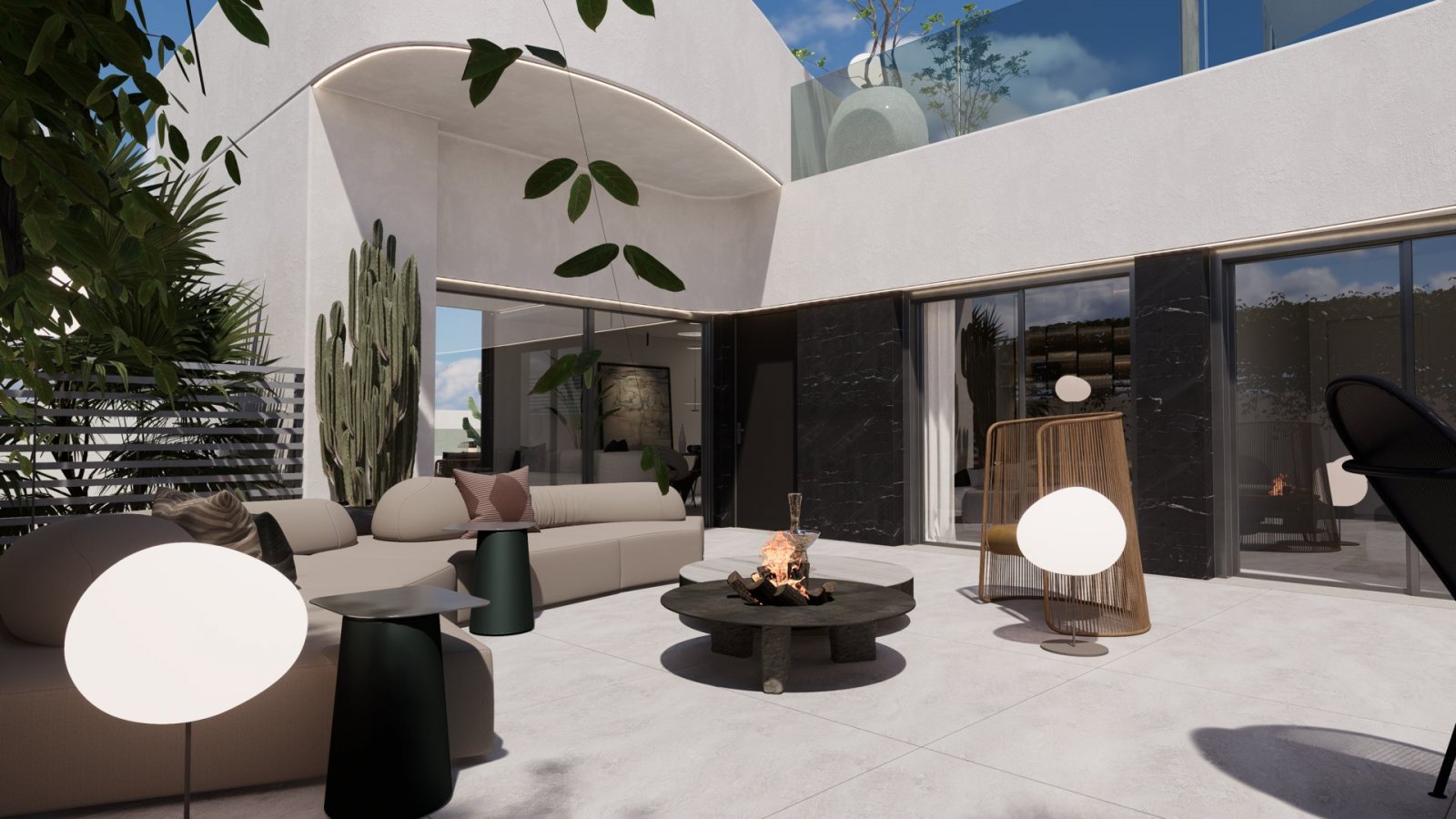  Wir stellen eine exklusive neue Wohnanlage in Rojales vor, die aus 41 luxuriösen freistehenden Villen besteht. Jede Villa bietet ca. 125 m² Wohnfläch