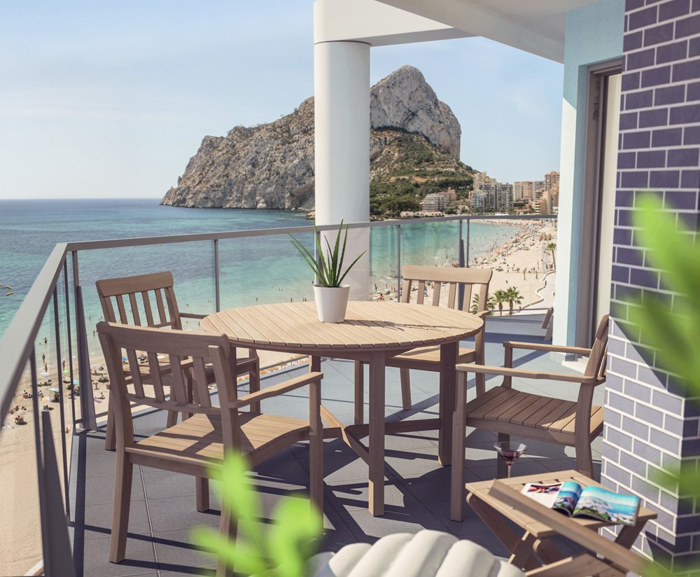 In der charmanten Stadt Calpe gelegen, bietet diese Wohnanlage eine exklusive Auswahl von 20 Immobilien, darunter Wohnungen und Penthäuser. Für dieje