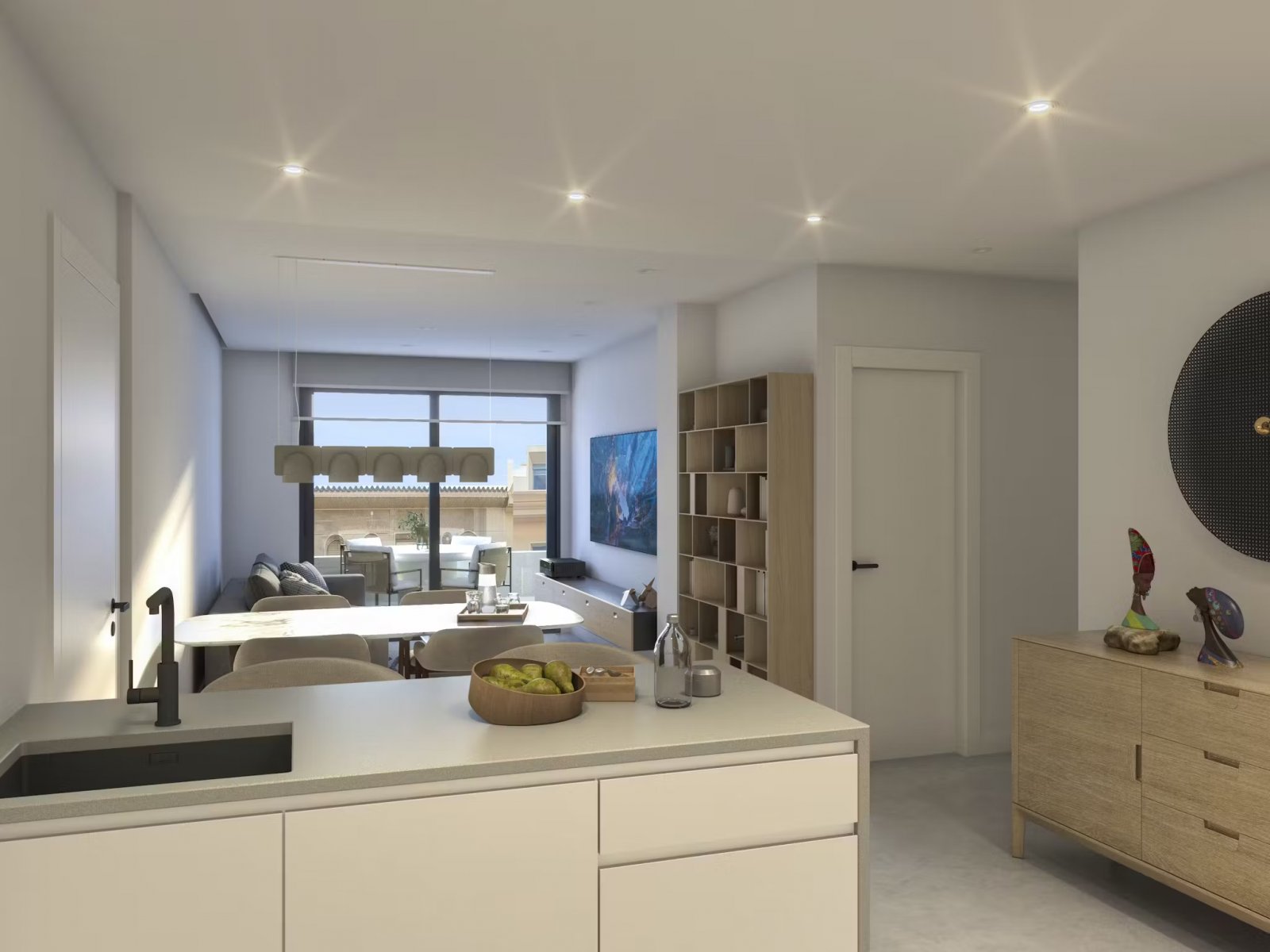 In der charmanten Stadt Santa Pola gelegen, bietet dieser Wohnkomplex eine exklusive Auswahl von 14 Immobilien, darunter Apartments und Penthäuser. E